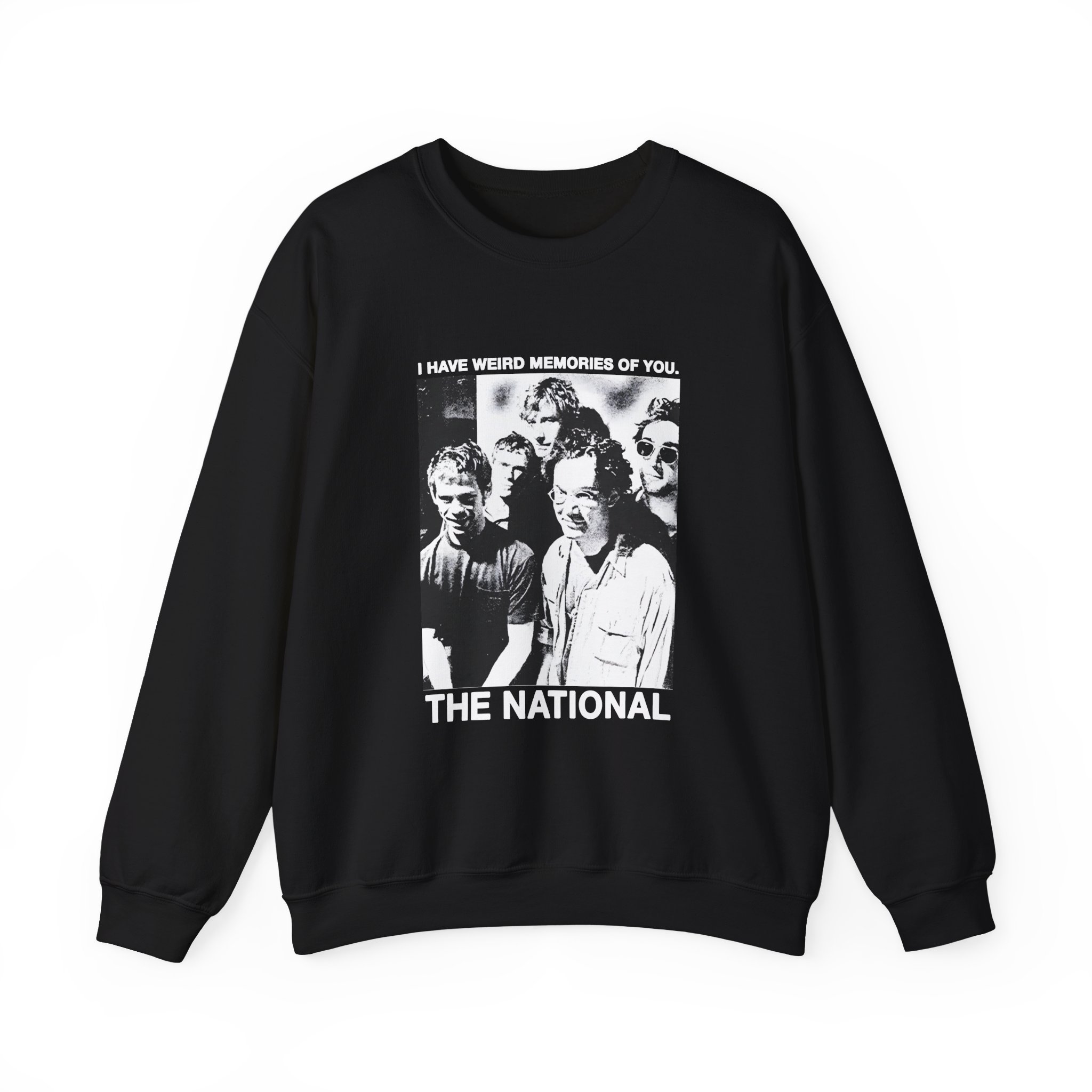 The National Weird Memories Unisex Heavy Blend Crewneck Sweatshirt
