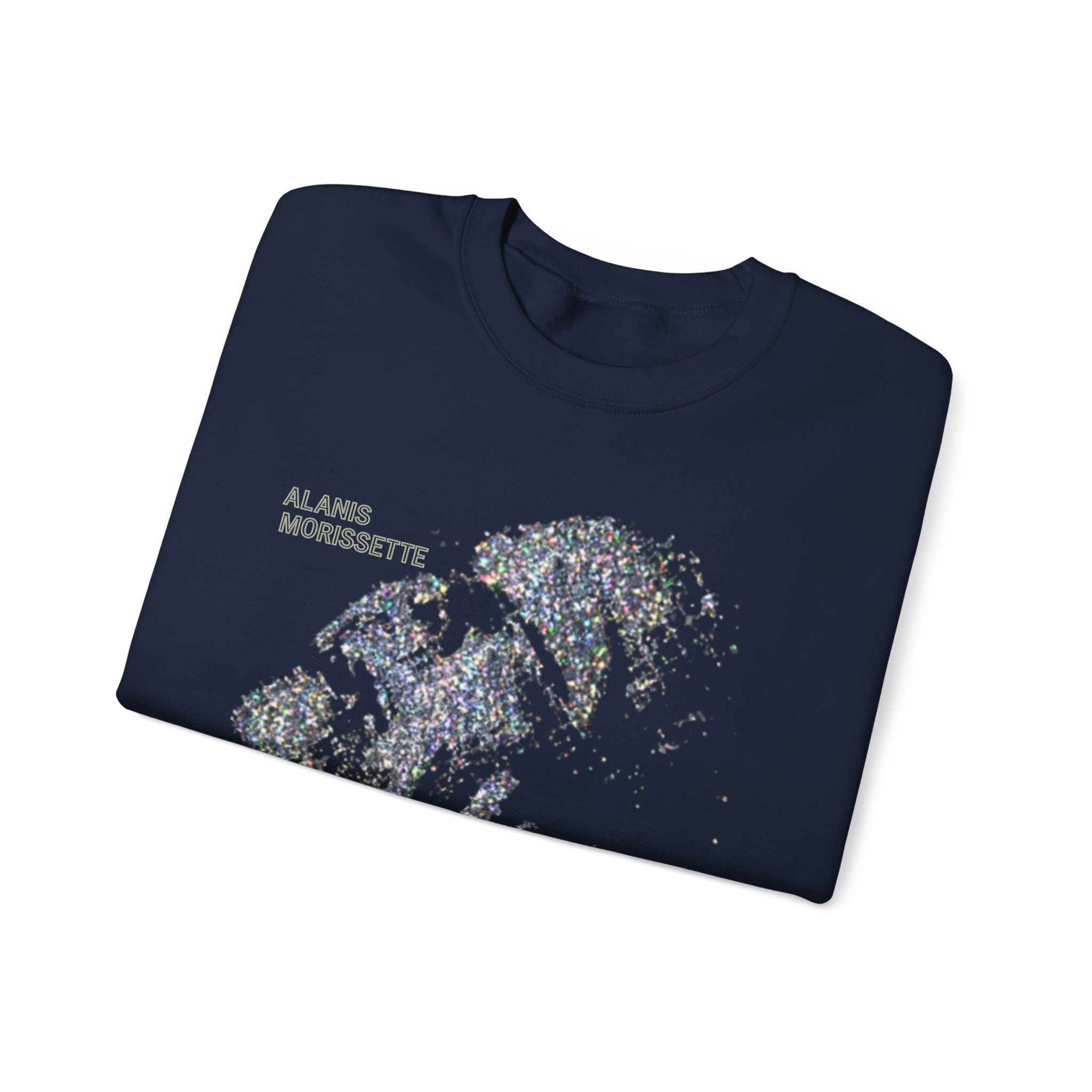 Alanis Morissette Such Pretty Forks Glitter Unisex Heavy Blendâ„¢ Crewneck Sweatshirt