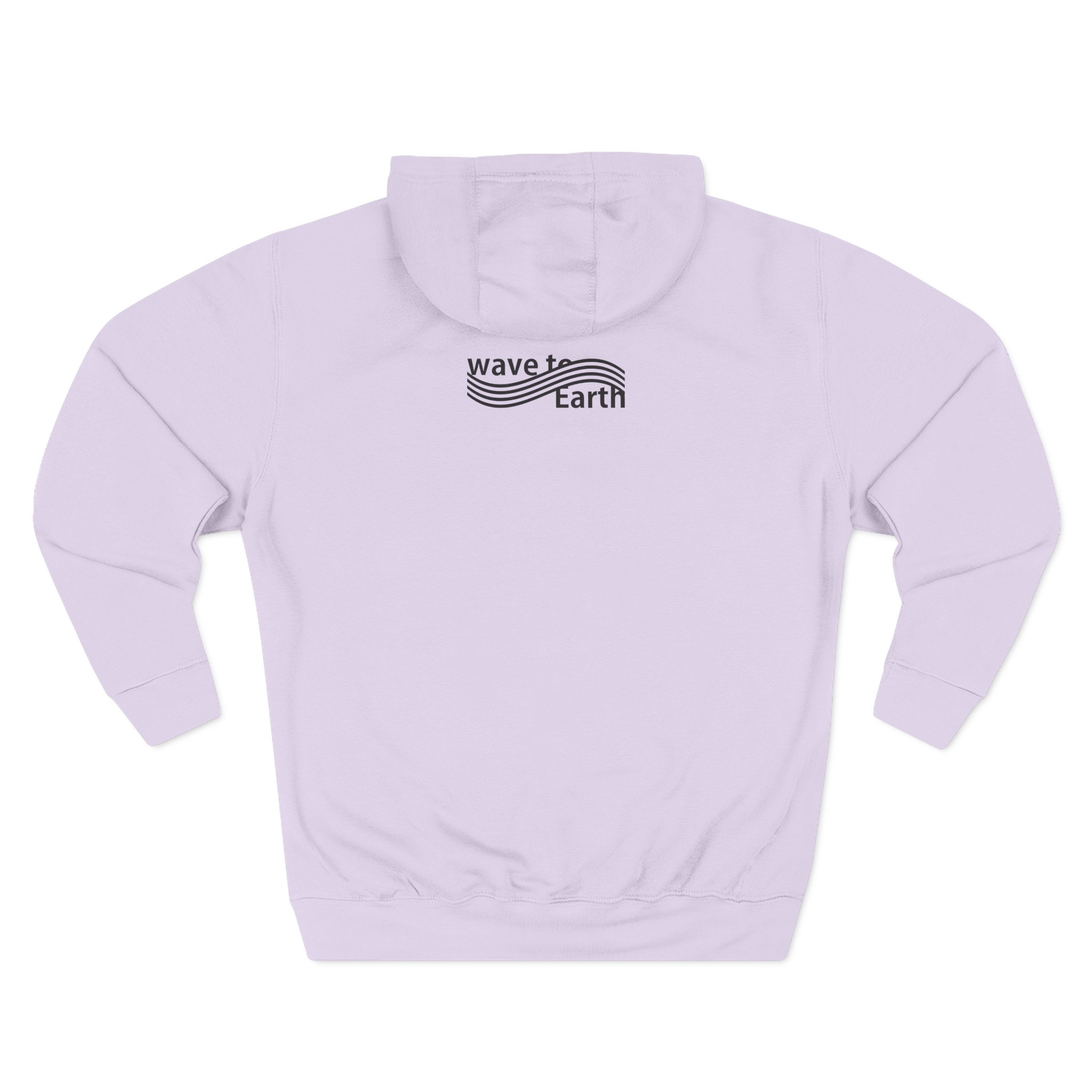 Wave to Earth Three-Panel Fleece Hoodie