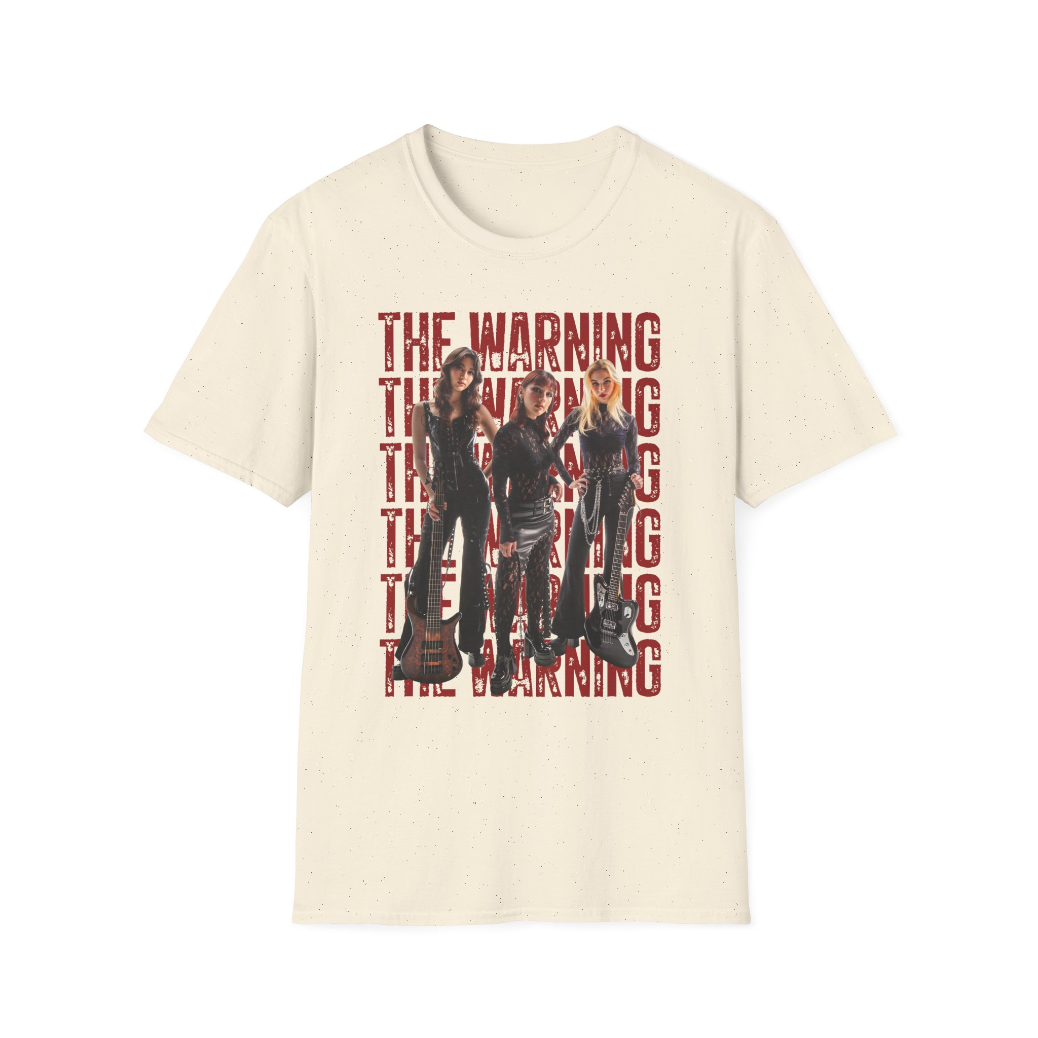 The Warning Stacked Unisex Softstyle T-Shirt