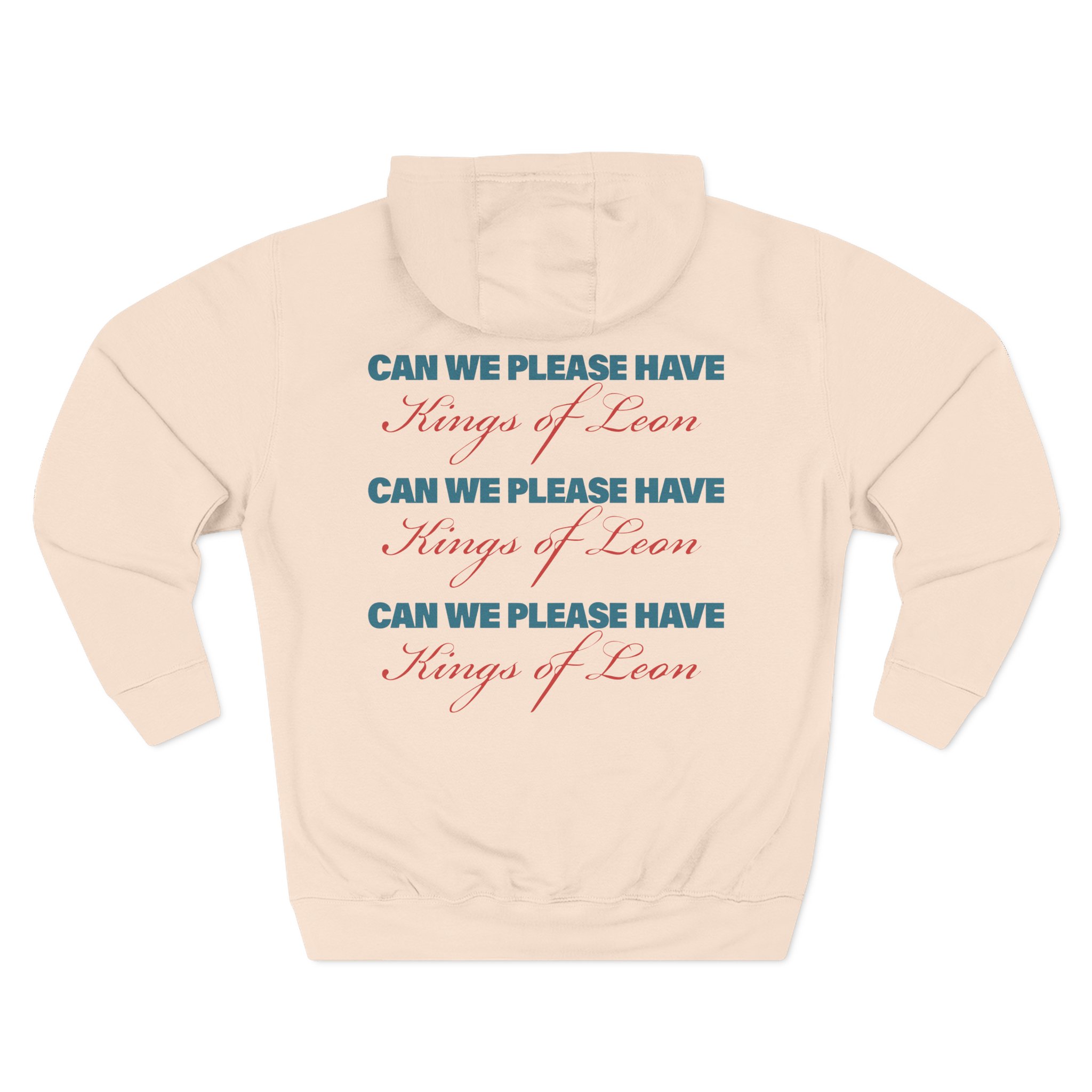 Kings of Leon Can We Please Have Fun Three-Panel Fleece Hoodie