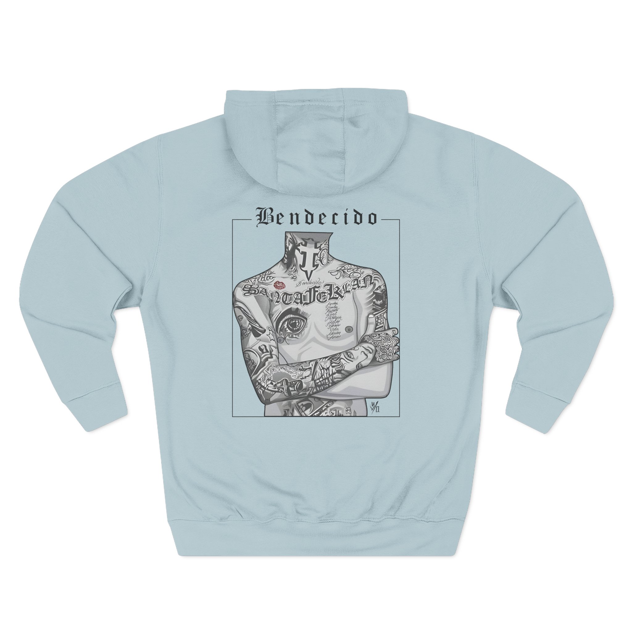 Santa Fe Klan Three-Panel Fleece Hoodie