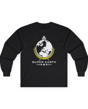 Helldivers Super Earth Unisex Ultra Cotton Long Sleeve Tee