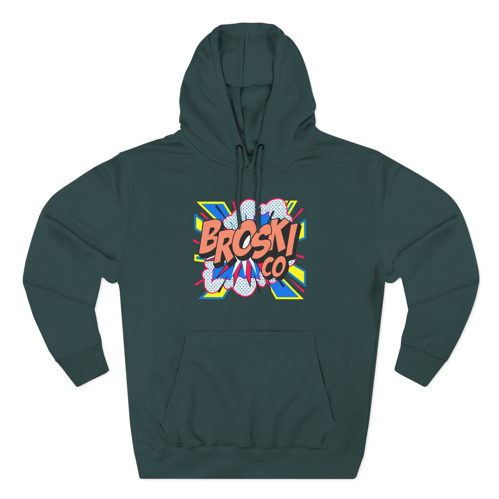Broski Report Three-Panel Fleece Hoodie
