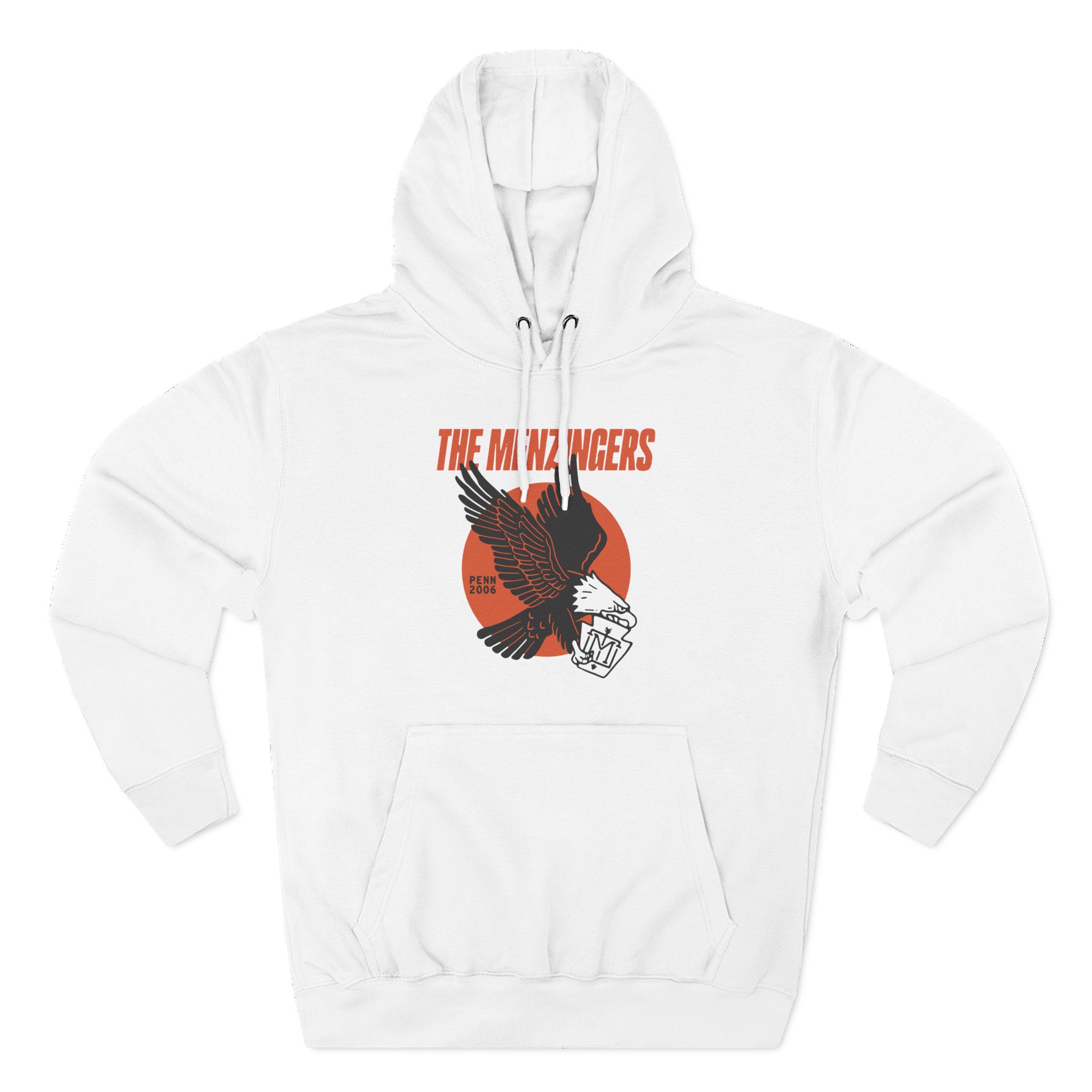 The Menzingers Eagle Three-Panel Fleece Hoodie