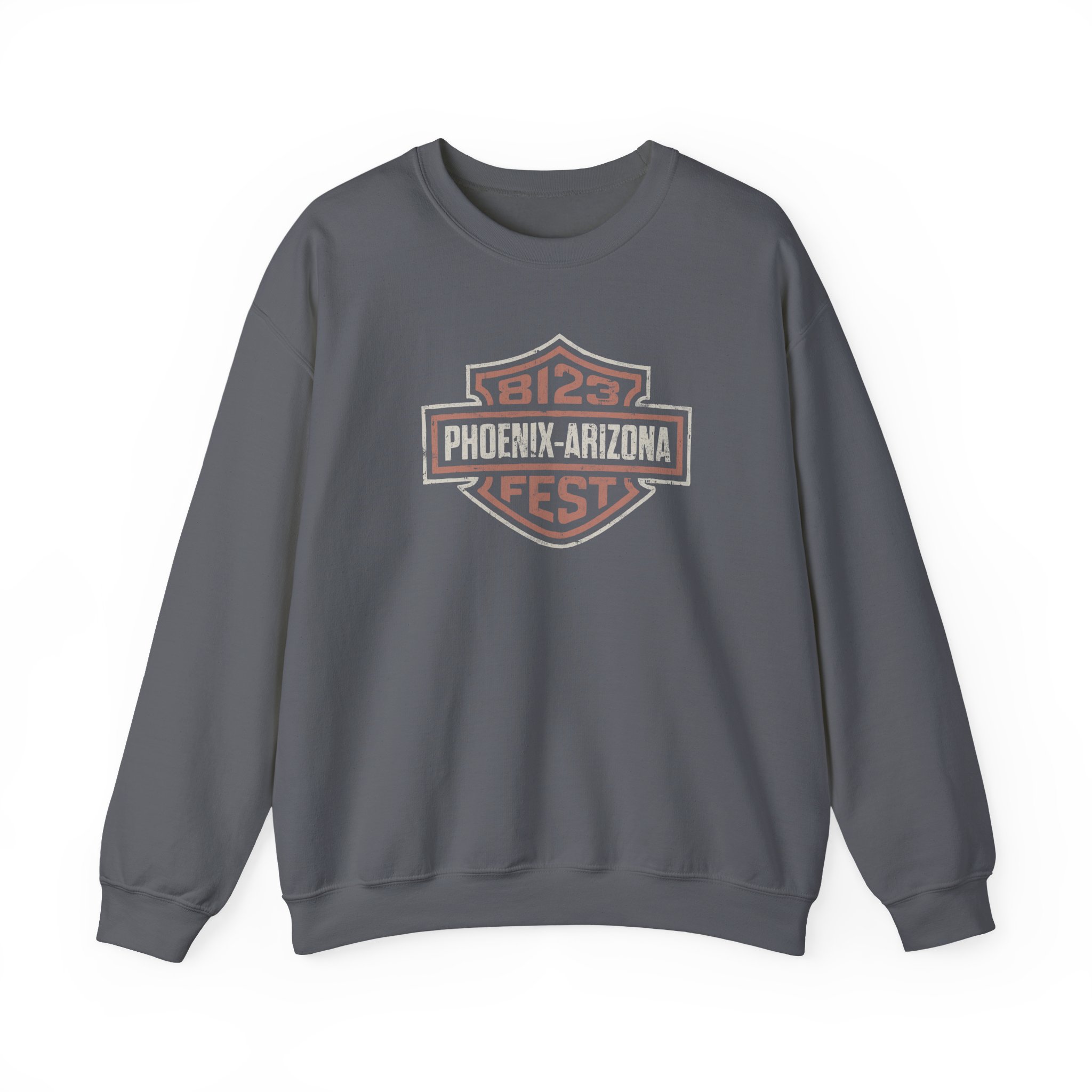 The Maine 8123 Fest Moto Unisex Heavy Blend Crewneck Sweatshirt