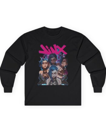 Jinx Unisex Ultra Cotton Long Sleeve Tee