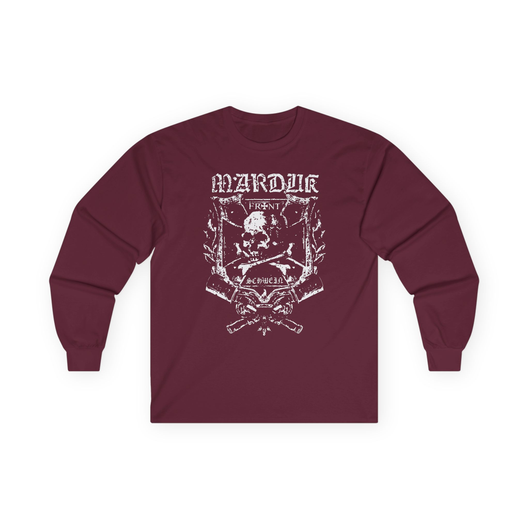 Marduk Frontschwein Shield Unisex Ultra Cotton Long Sleeve Tee