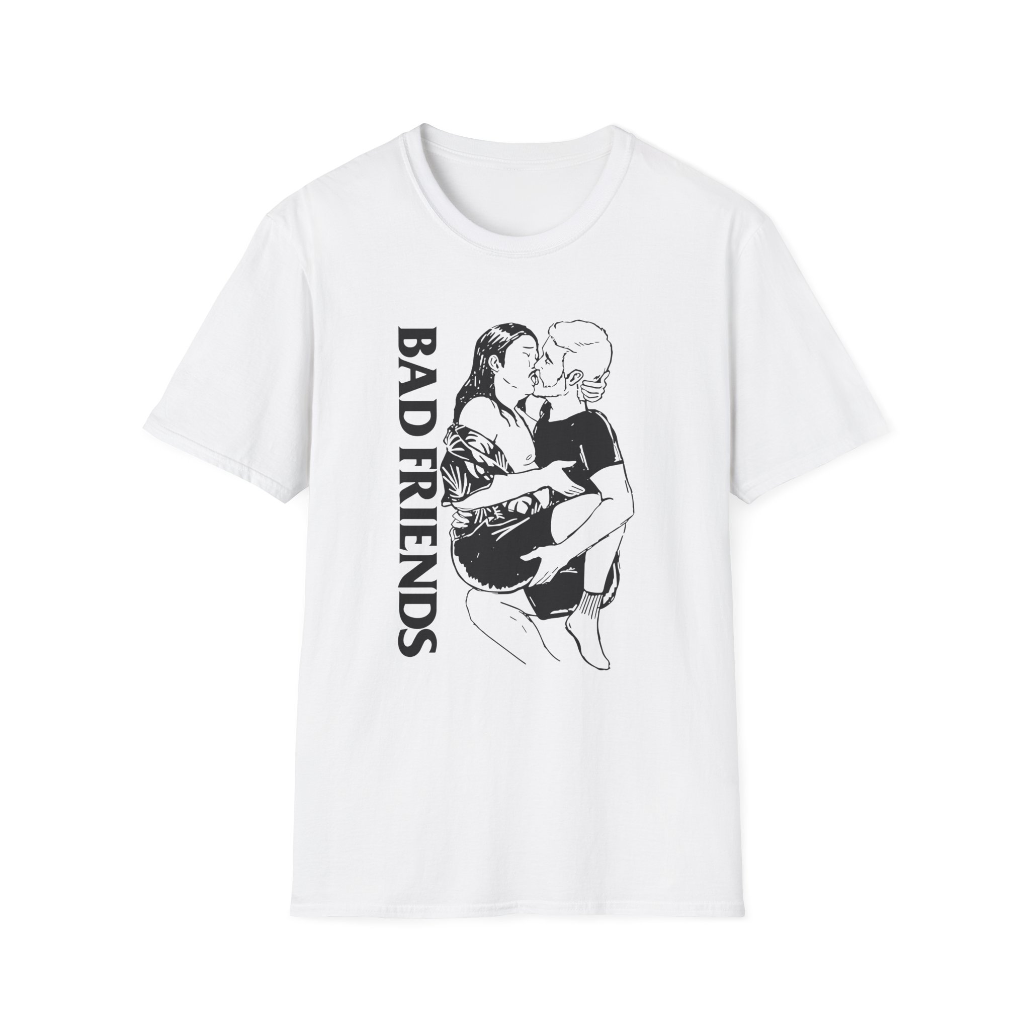 Bad Friends Unisex Softstyle T-Shirt