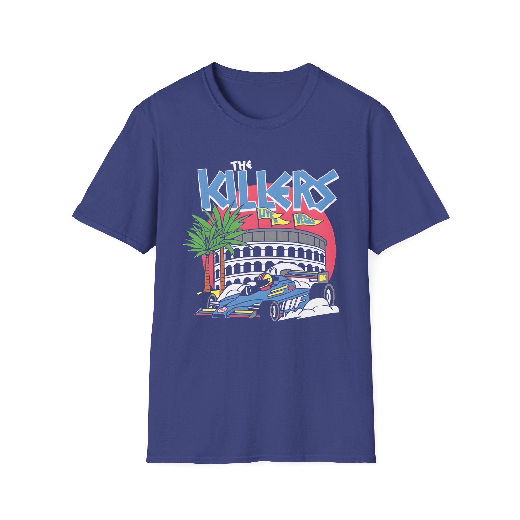 TK Hot Fuss Race Car Unisex Softstyle T-Shirt