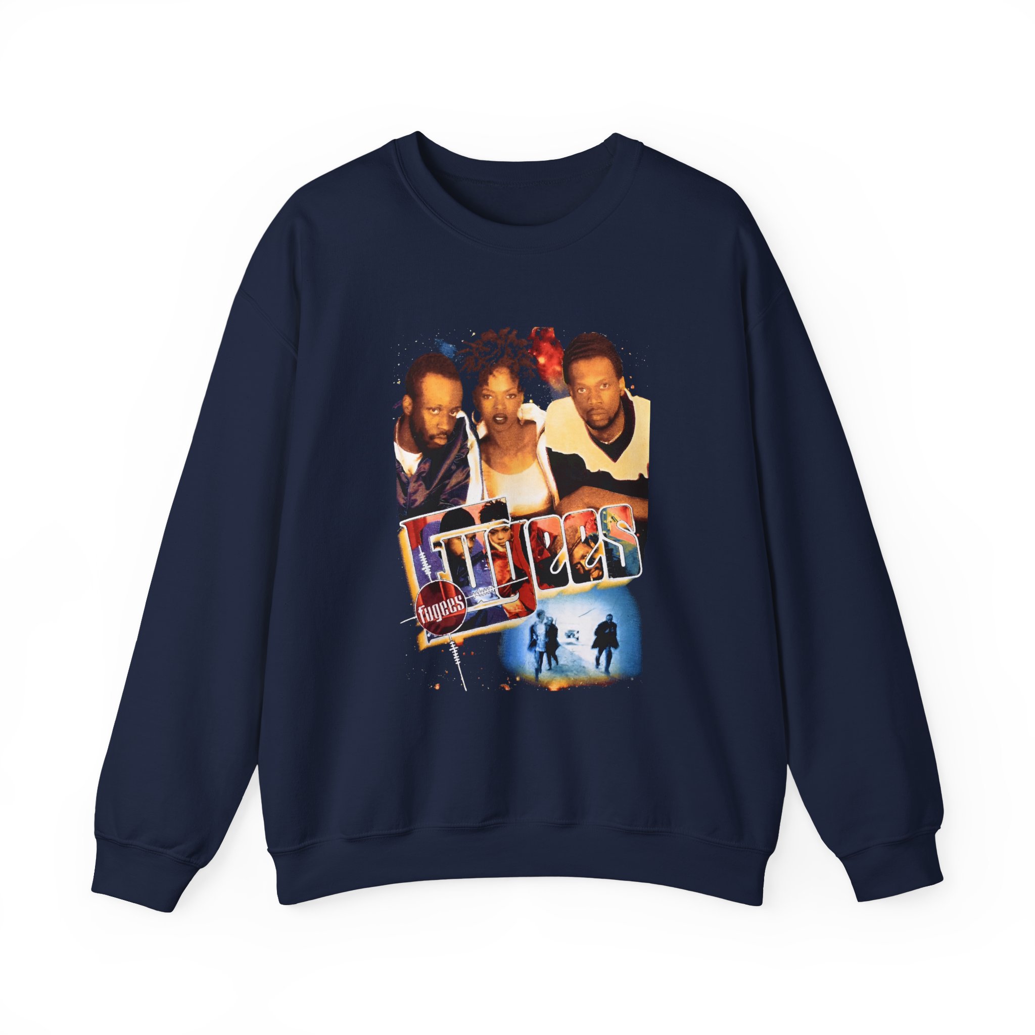 Fugees No Woman No Cry the Score Unisex Heavy Blendâ„¢ Crewneck Sweatshirt