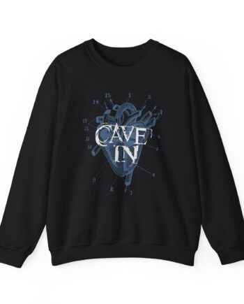 Cave in Uyhs Heart Unisex Heavy Blend™ Crewneck Sweatshirt