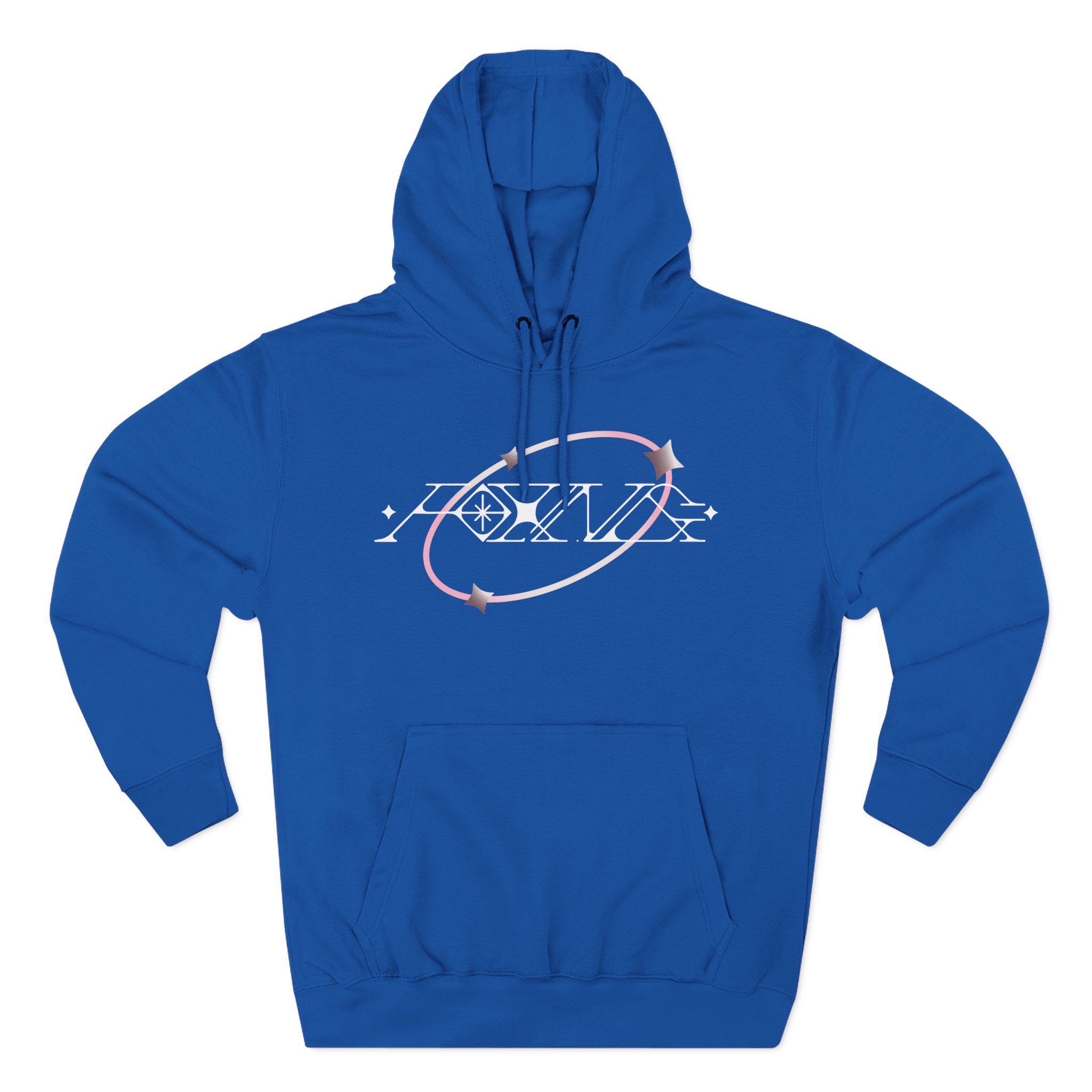 Foxing Loop Three-Panel Fleece Hoodie