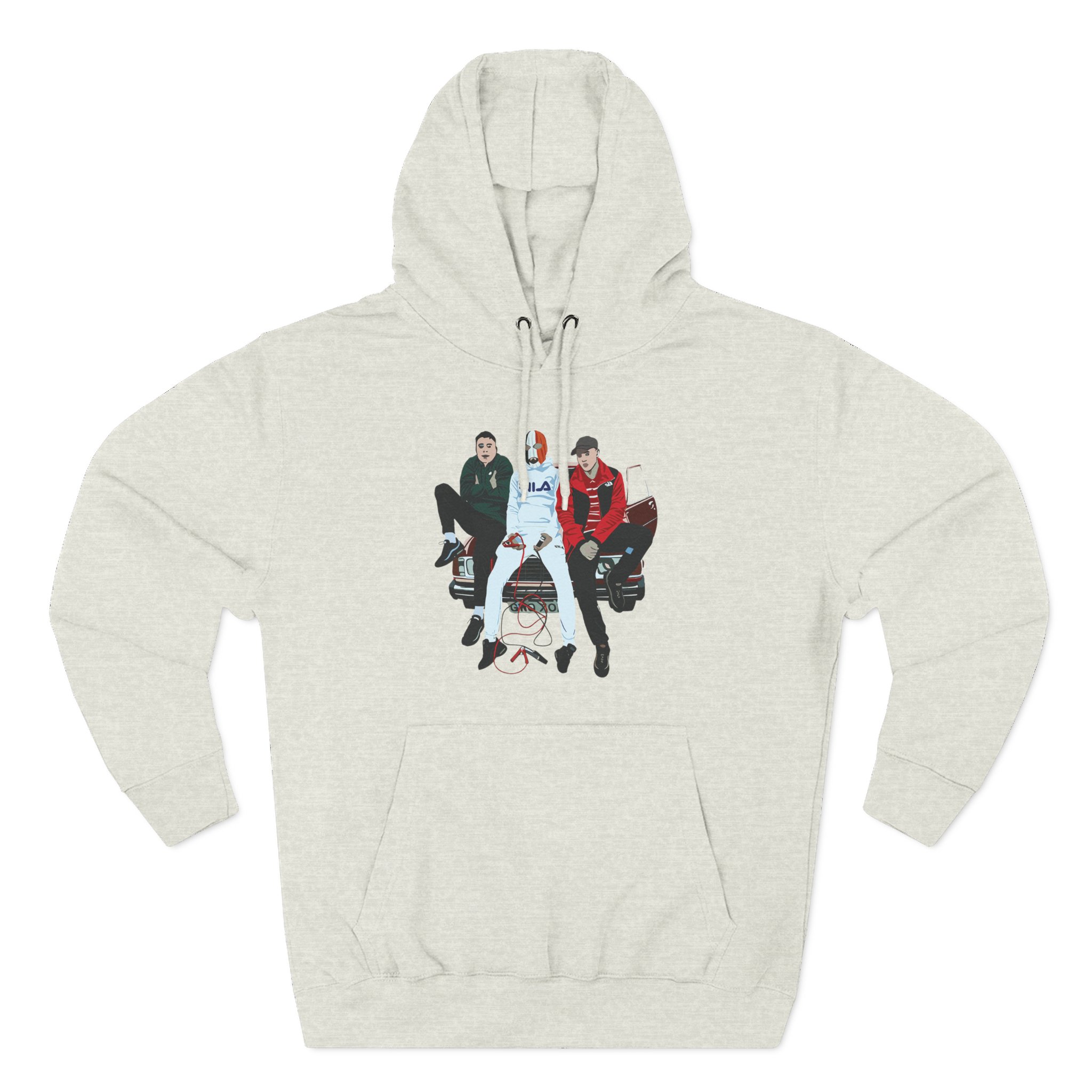 Kneecap 3cag Three-Panel Fleece Hoodie
