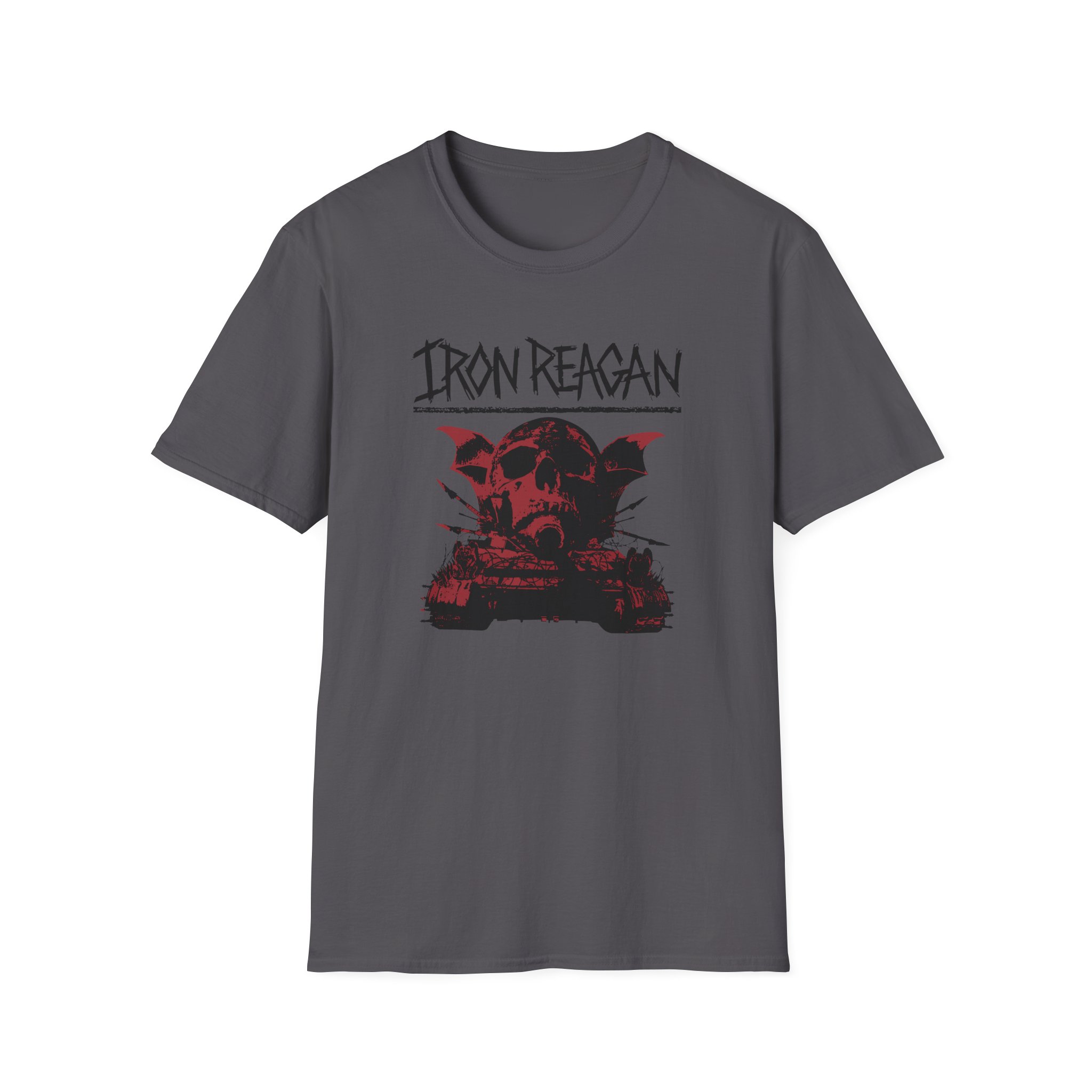 Iron Reagan Warning Unisex Softstyle T-Shirt