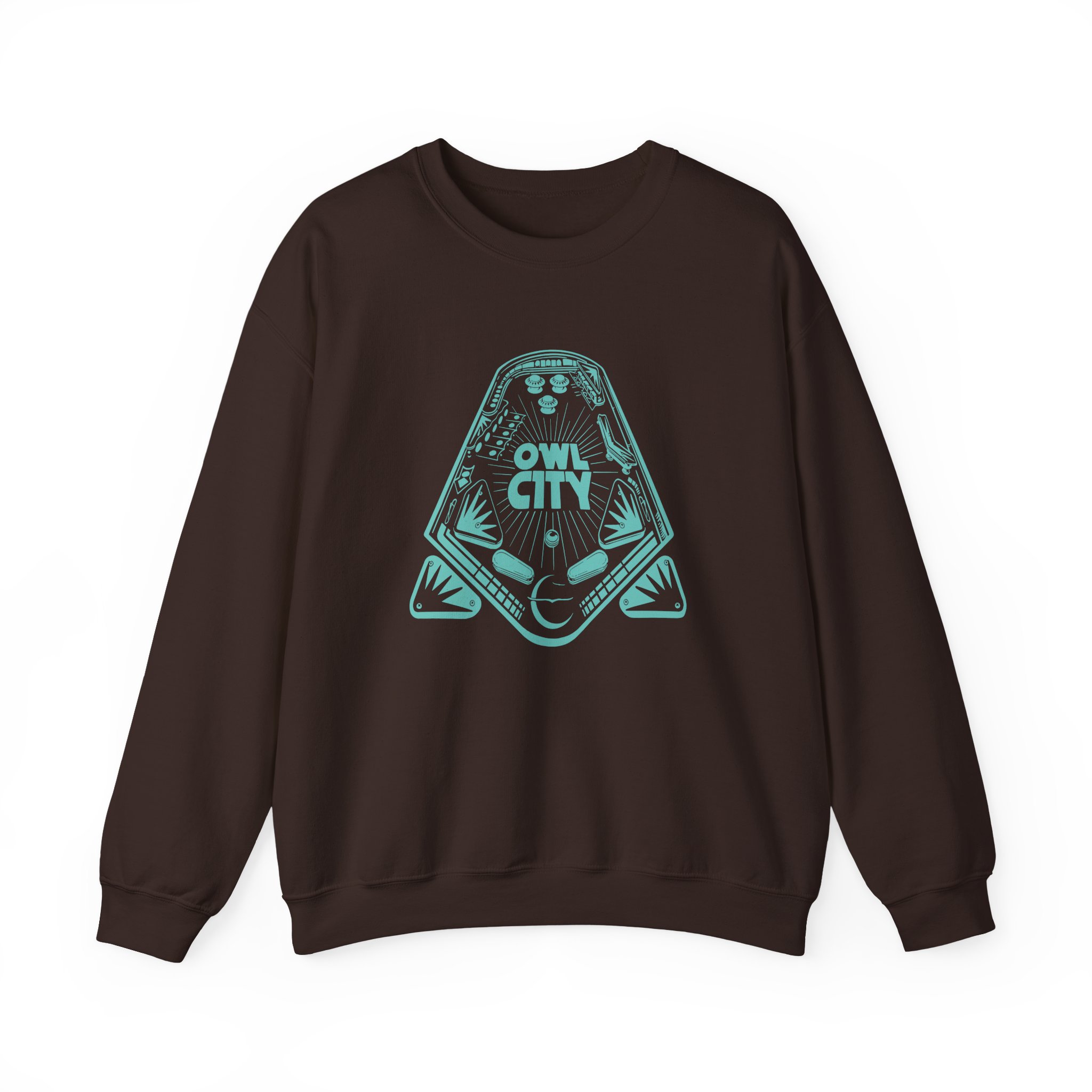Owl City Pinball Unisex Heavy Blendâ„¢ Crewneck Sweatshirt