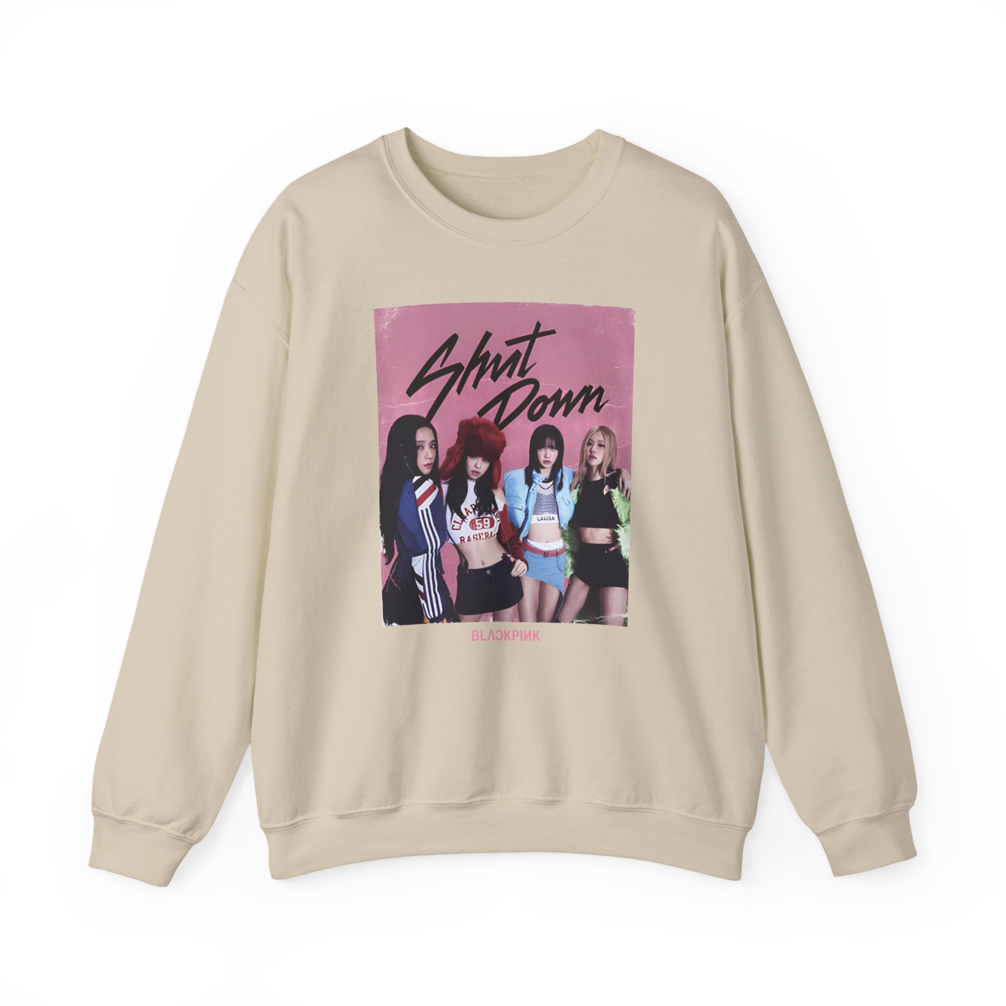 B Shut Down Unisex Heavy Blendâ„¢ Crewneck Sweatshirt