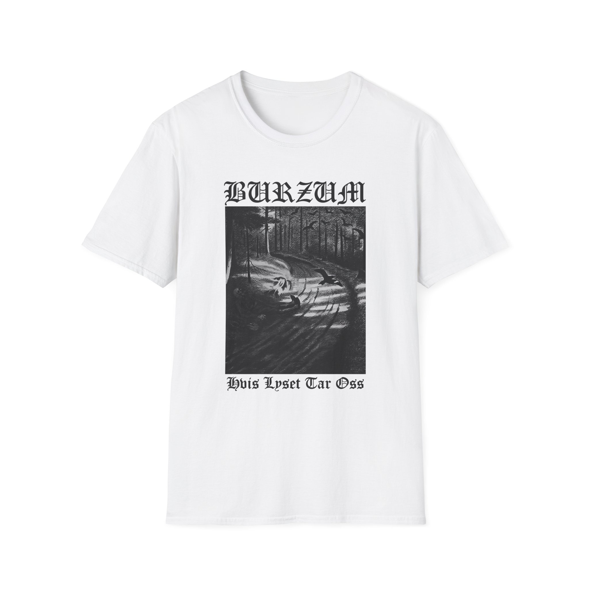 Burzum Hvis Lyset Tar Oss Unisex Softstyle T-Shirt