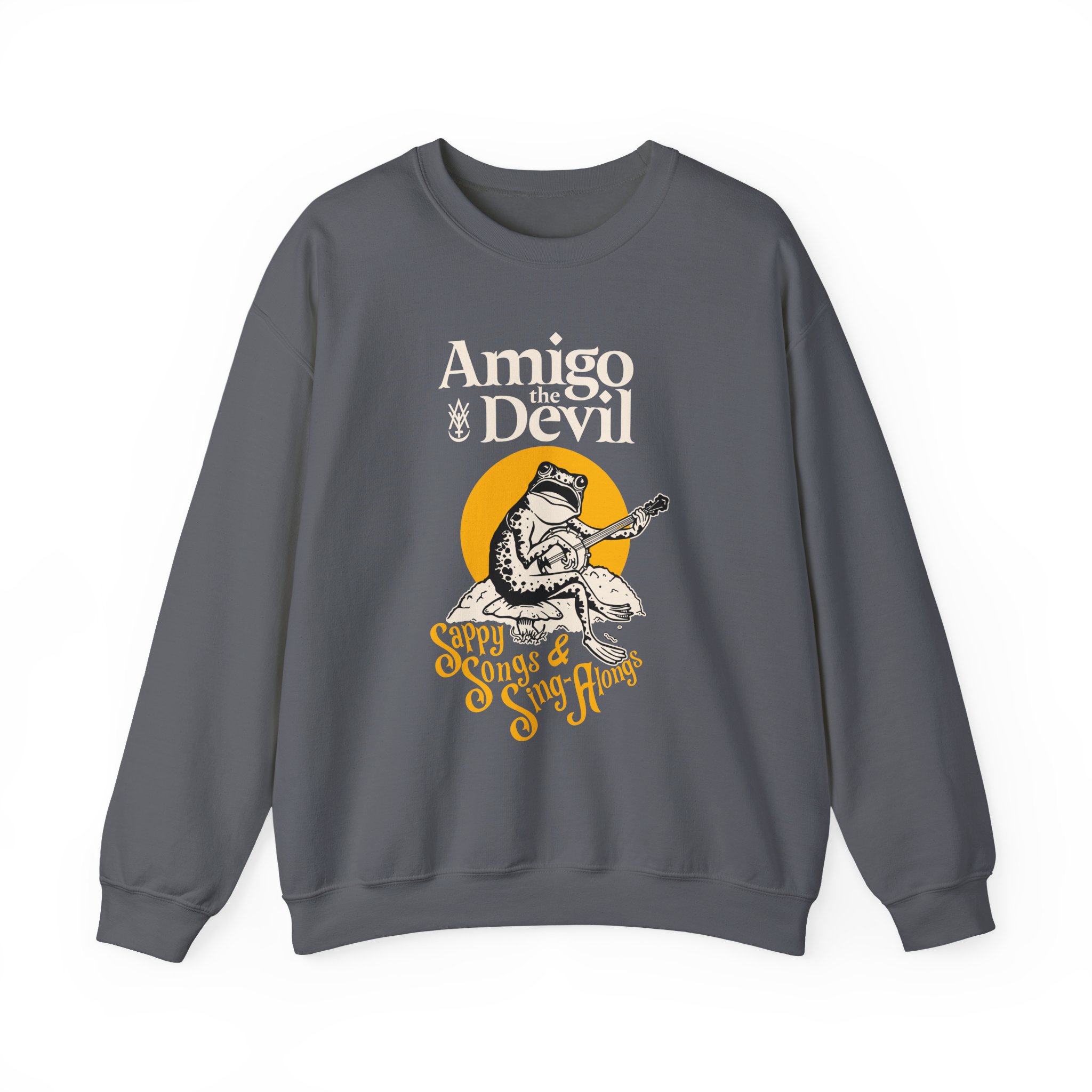 Amigo the Devil Sappy Songs Unisex Heavy Blendâ„¢ Crewneck Sweatshirt