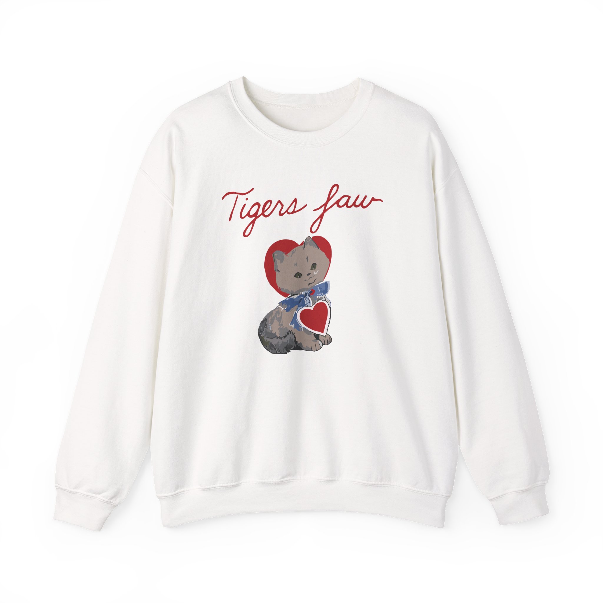 Tigers Jaw kitty baby Unisex Heavy Blendâ„¢ Crewneck Sweatshirt
