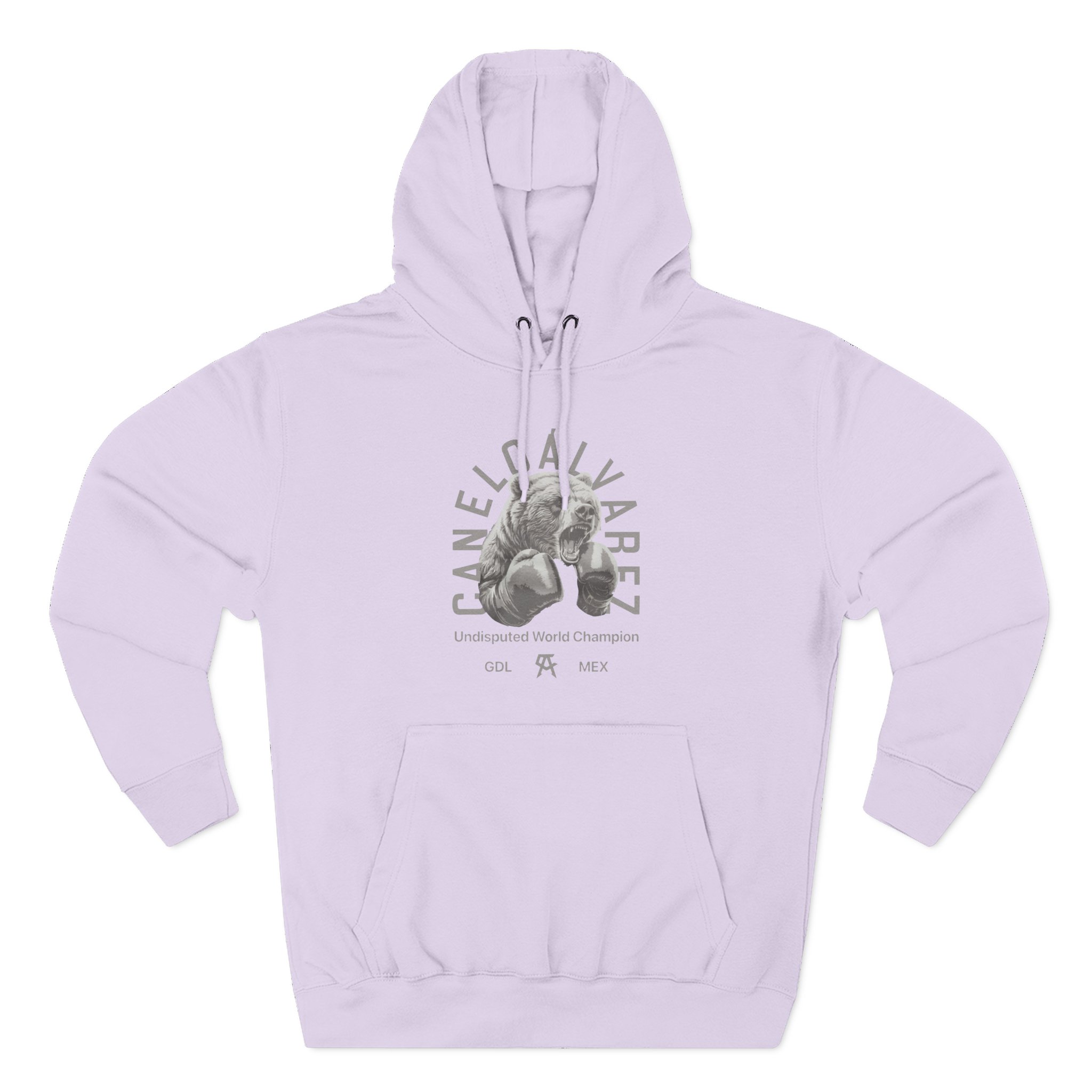 Canelo Bear in Mind Three-Panel Fleece Hoodie