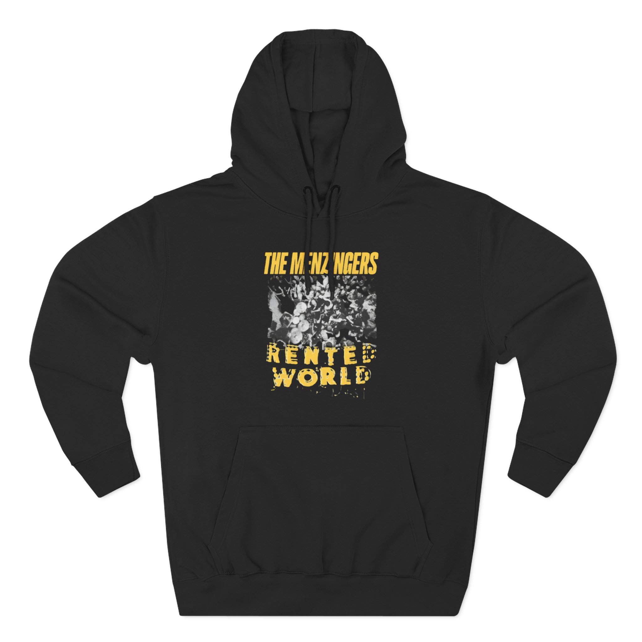 The Menzingers Rented World Live Photo Three-Panel Fleece Hoodie