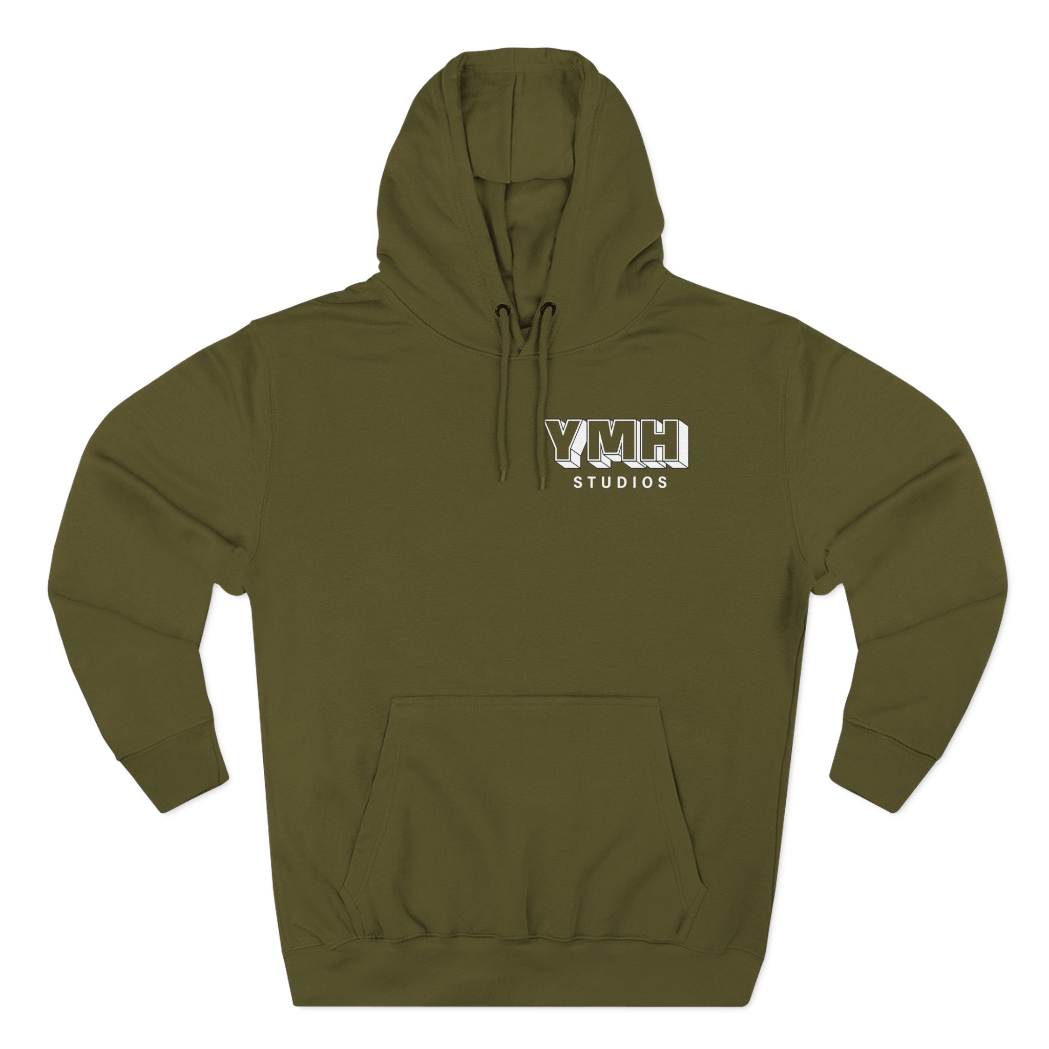 Ymh Studios Three-Panel Fleece Hoodie