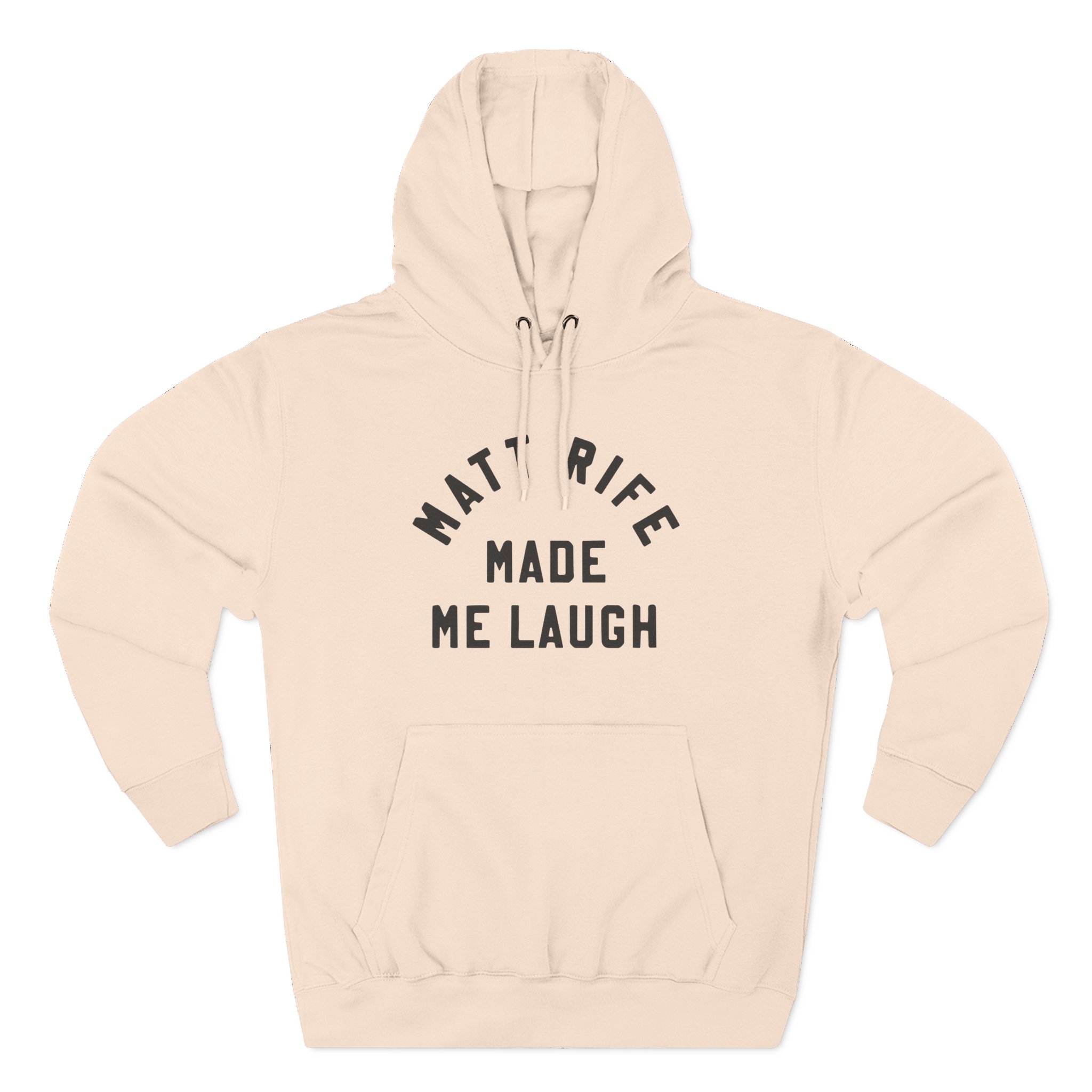 Matt Rife Made Me Laugh Three-Panel Fleece Hoodie