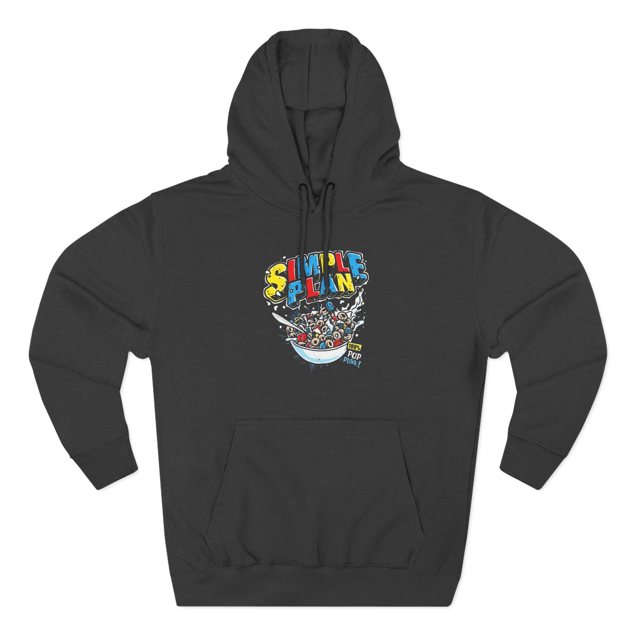 Simple Plan Cereal Three-Panel Fleece Hoodie