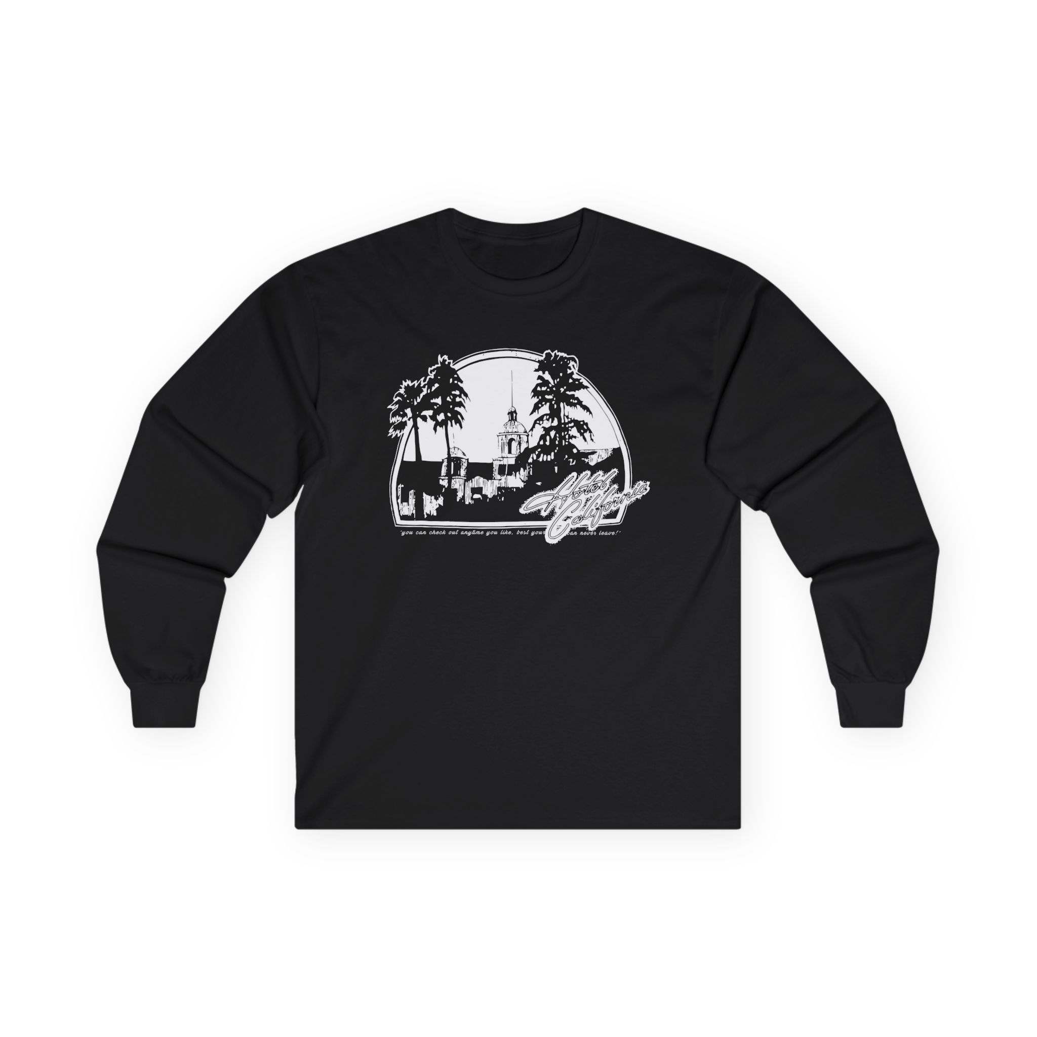 The Eagles Hotel California Unisex Ultra Cotton Long Sleeve Tee