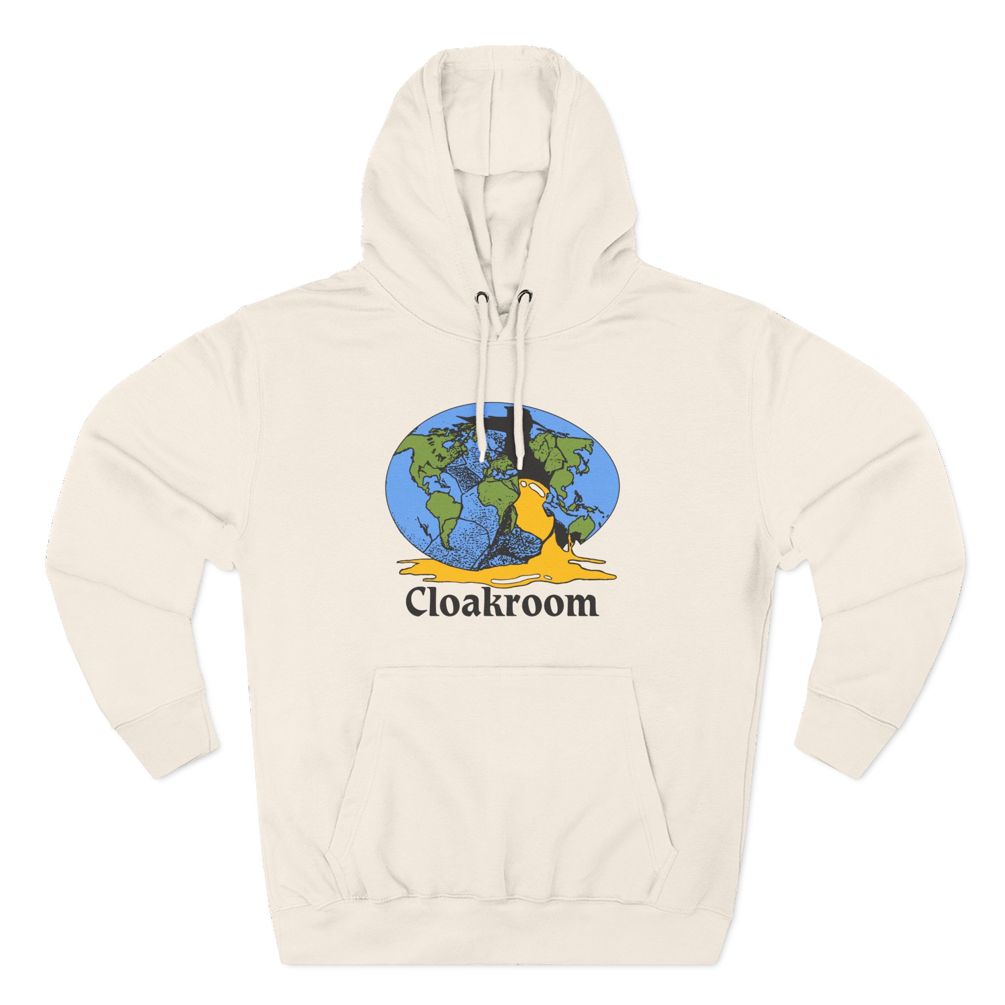 Cloakroom Three-Panel Fleece Hoodie