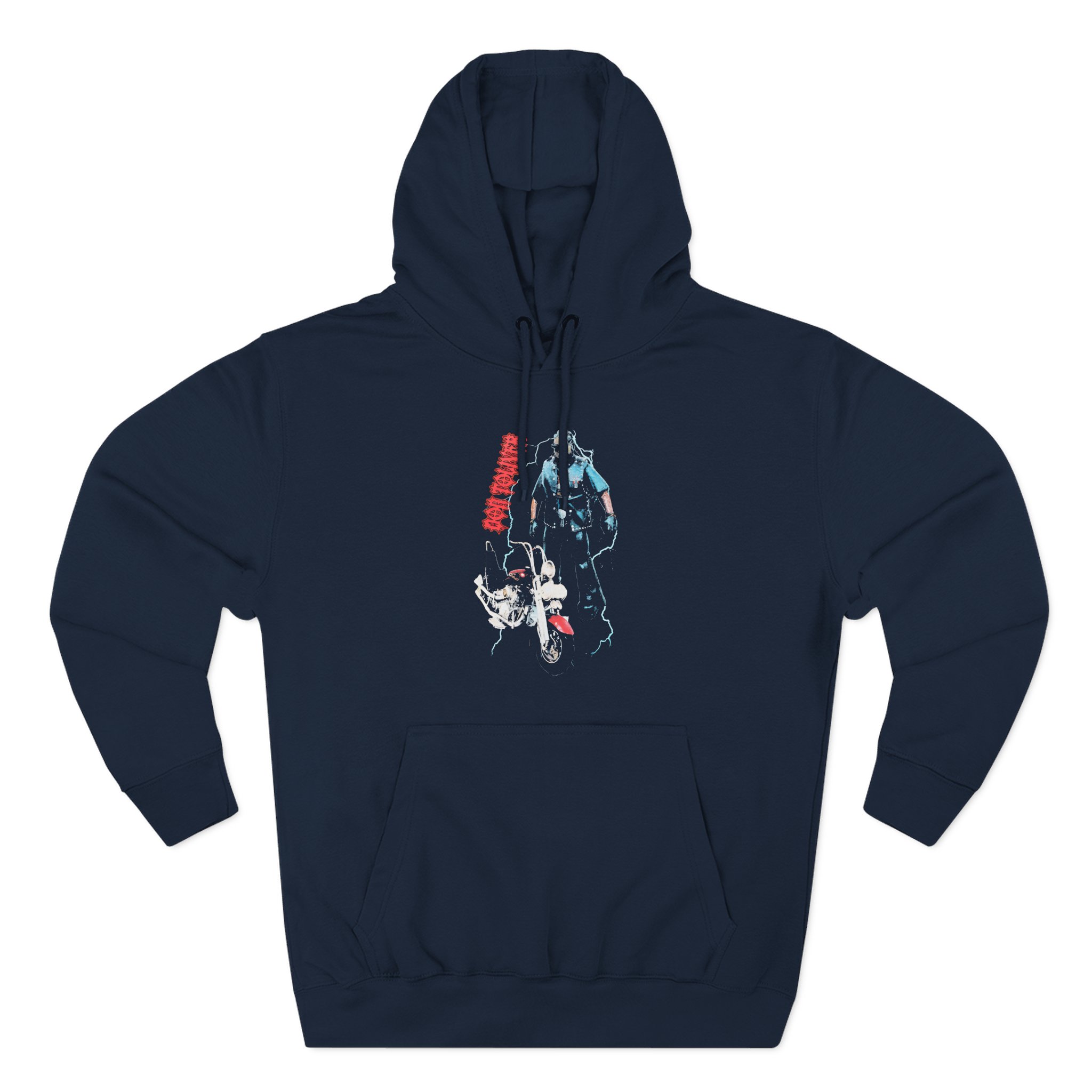 Don Toliver Motorcycle Three-Panel Fleece Hoodie