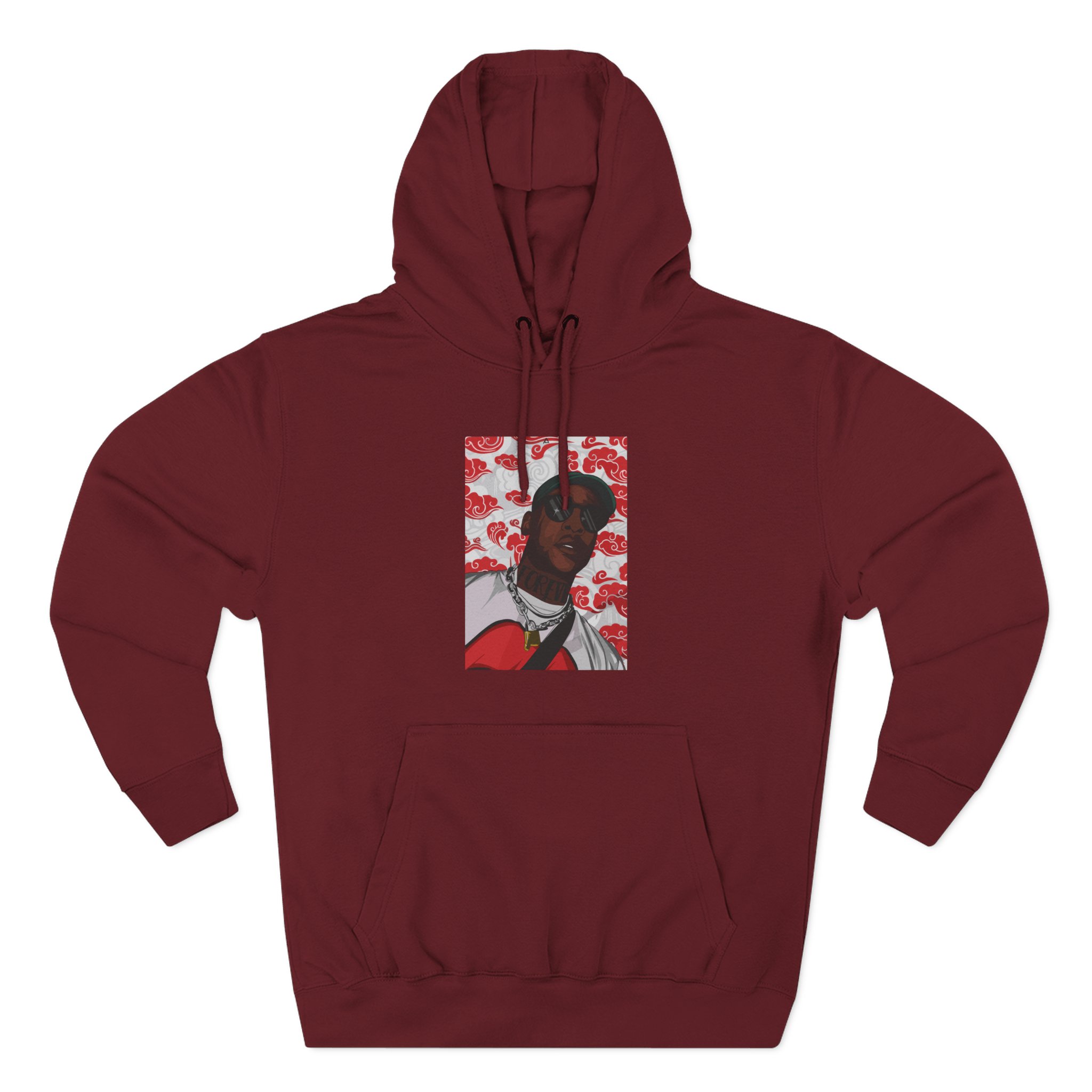 SK Joseph Olaitan Adenuga Jr Three-Panel Fleece Hoodie