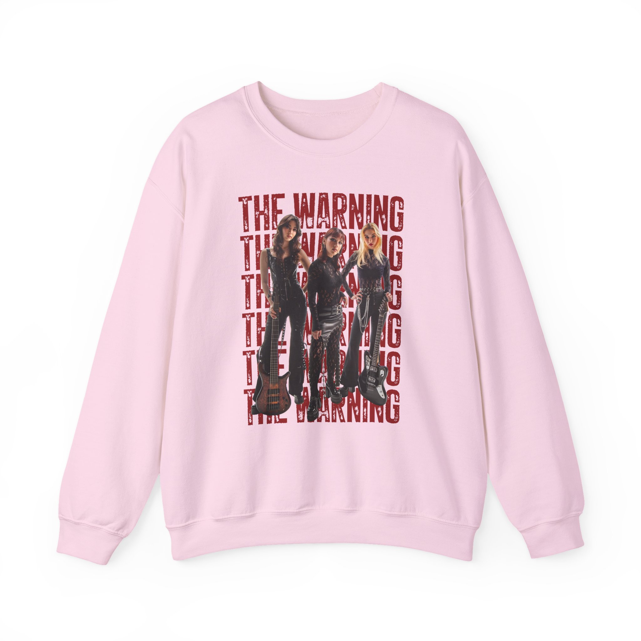 The Warning Stacked Unisex Heavy Blendâ„¢ Crewneck Sweatshirt