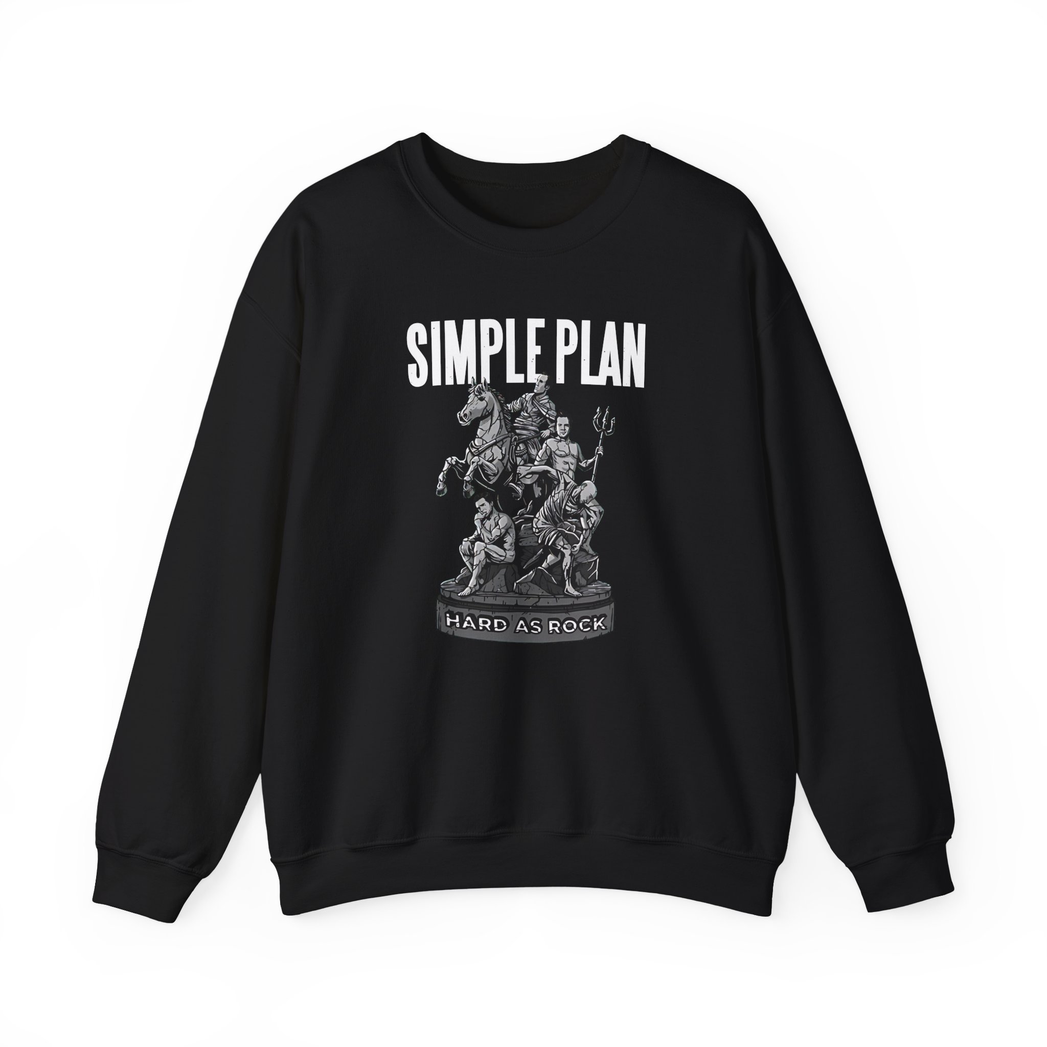 Simple Plan Hard as Rock Unisex Heavy Blendâ„¢ Crewneck Sweatshirt