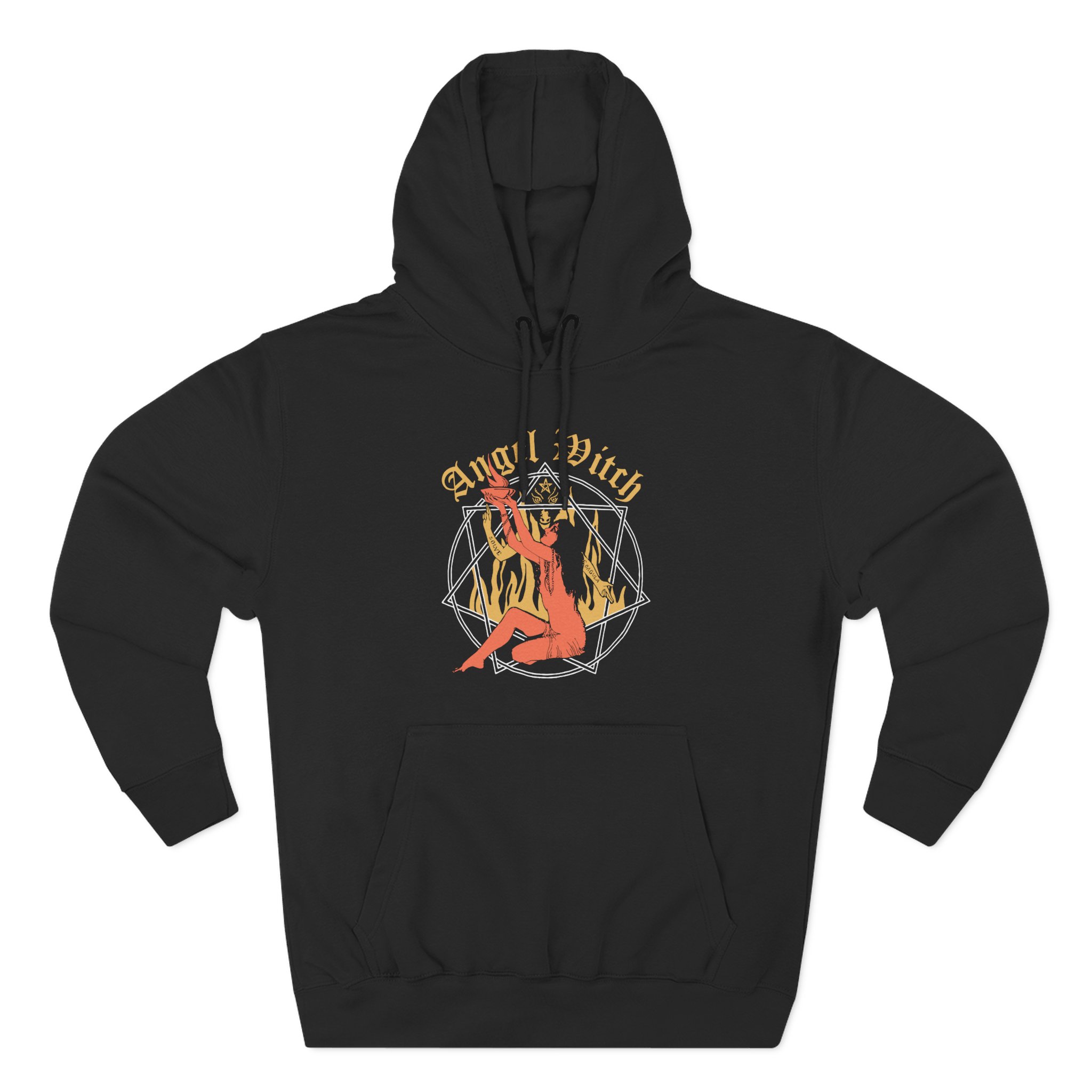 Angel Witch Priestess Three-Panel Fleece Hoodie