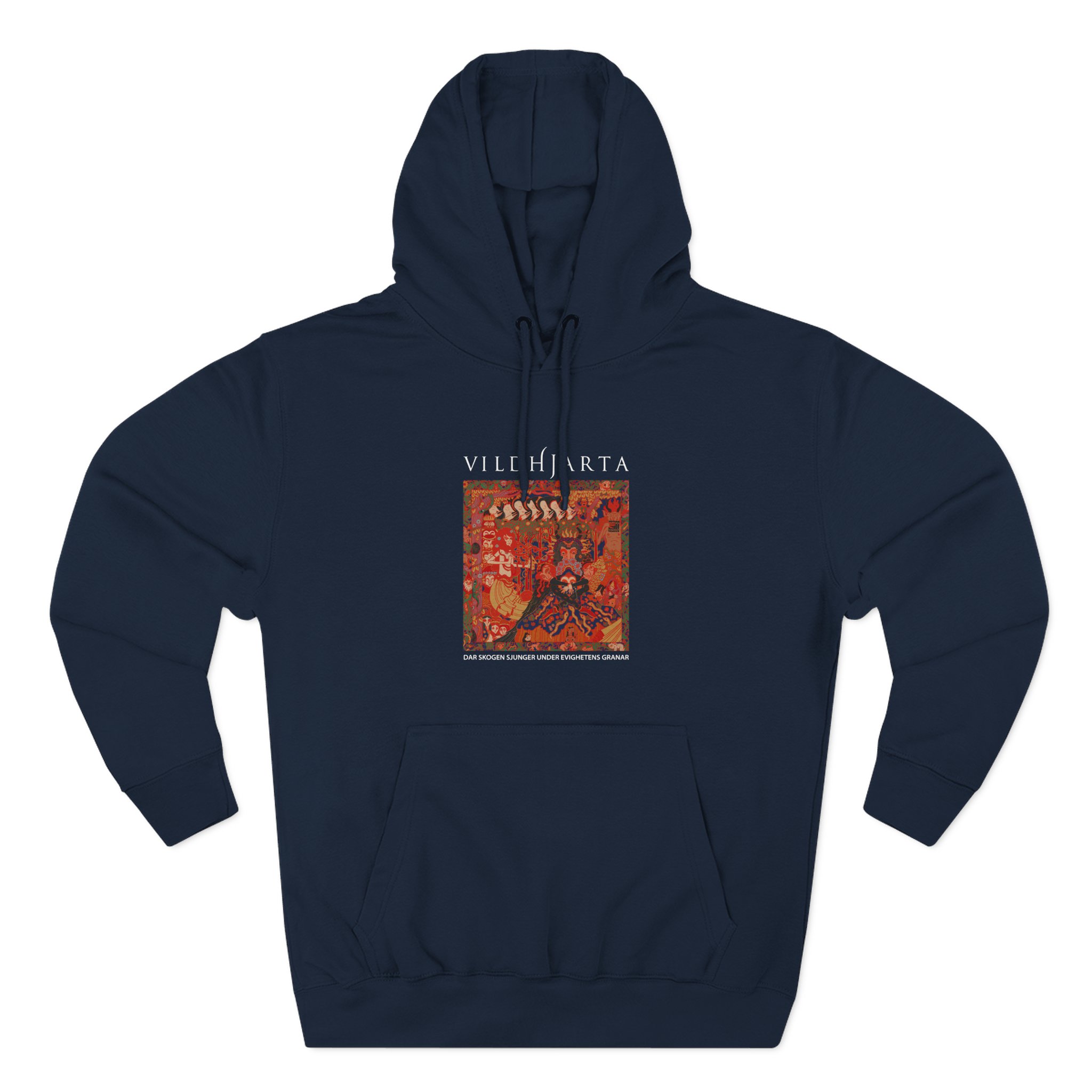 Vildhjarta Dssueg Three-panel Fleece Hoodie