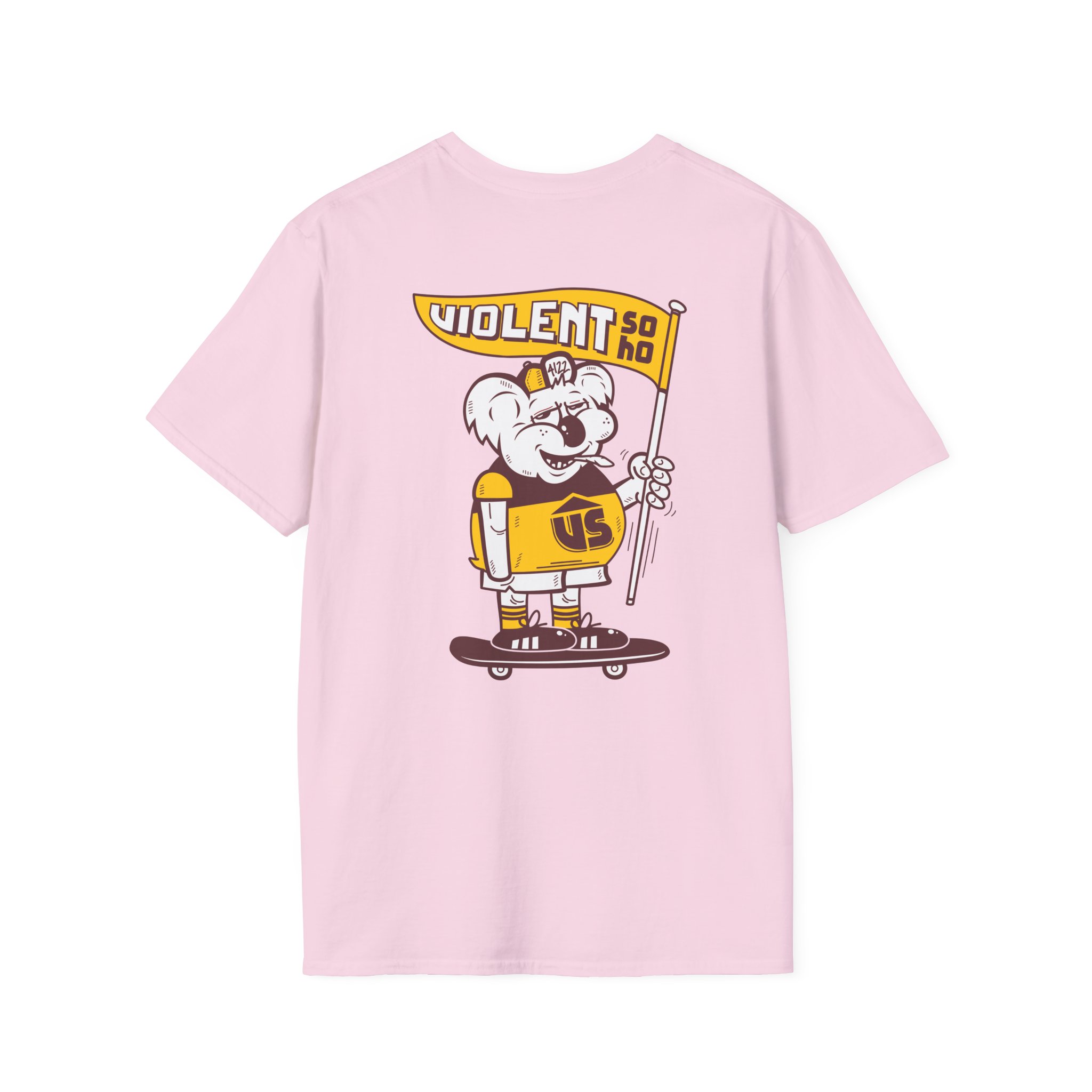 Violent Soho Brisbane Bears Unisex Softstyle T-Shirt