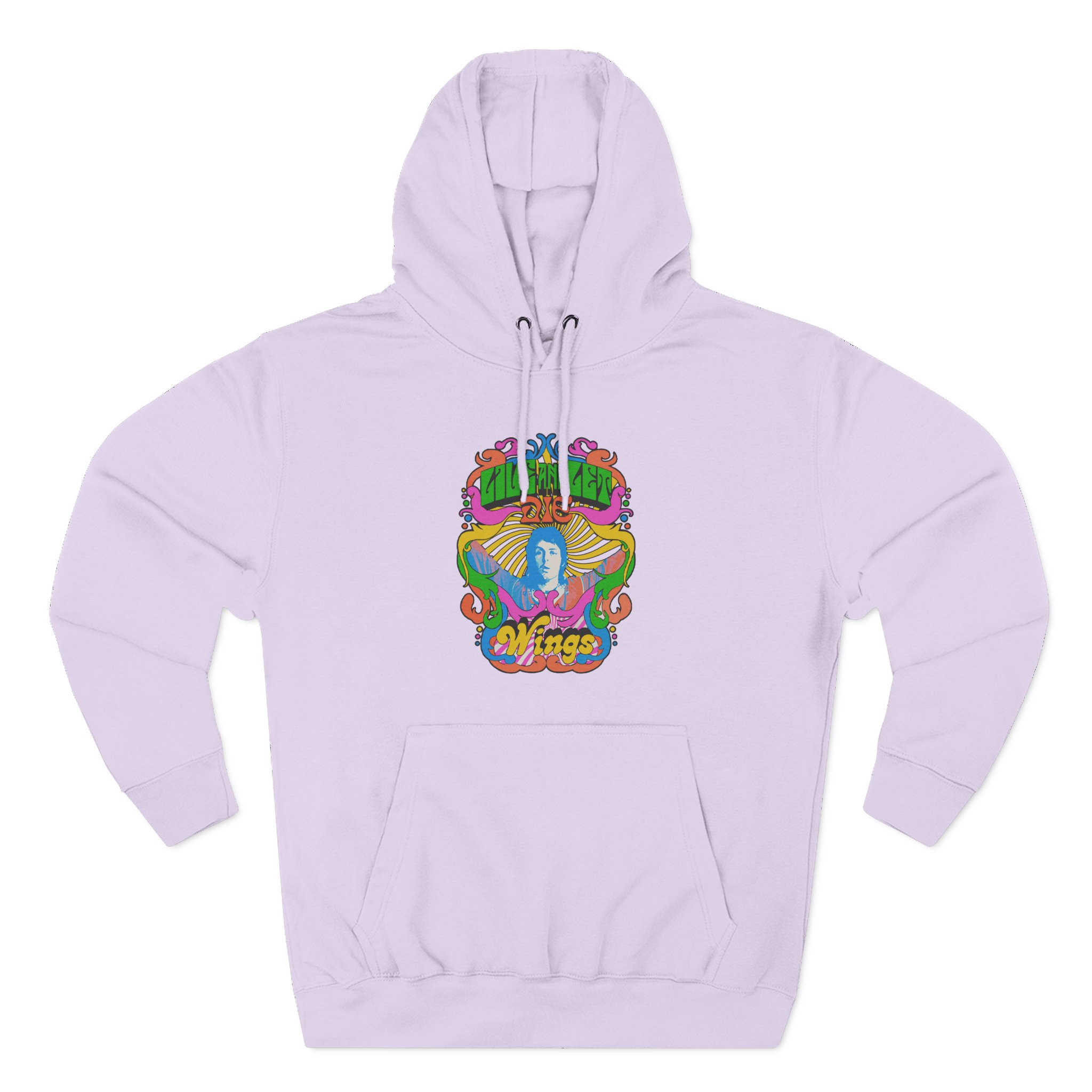 Wings Live And Let Die Three-Panel Fleece Hoodie