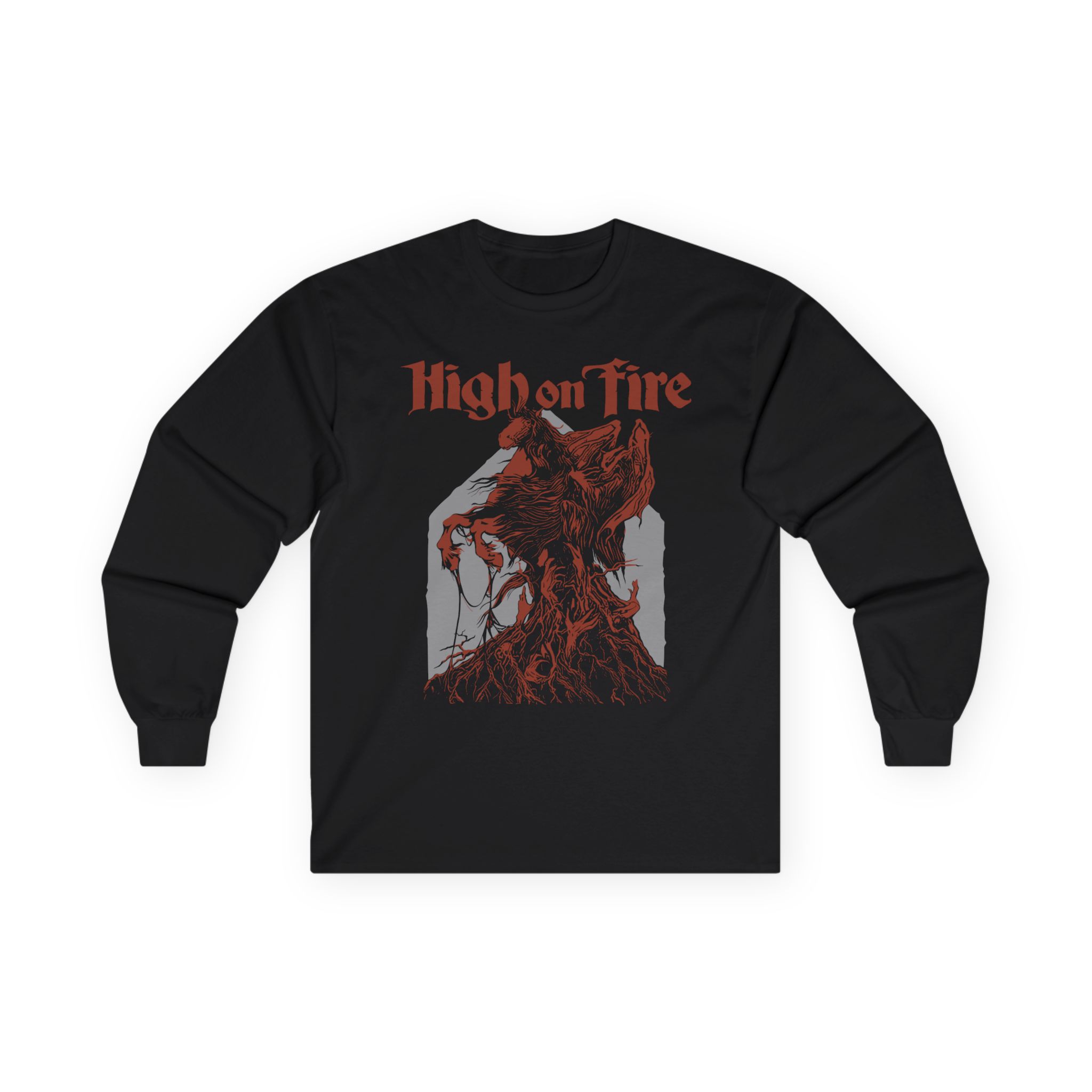High on Fire Dark Horse Unisex Ultra Cotton Long Sleeve Tee