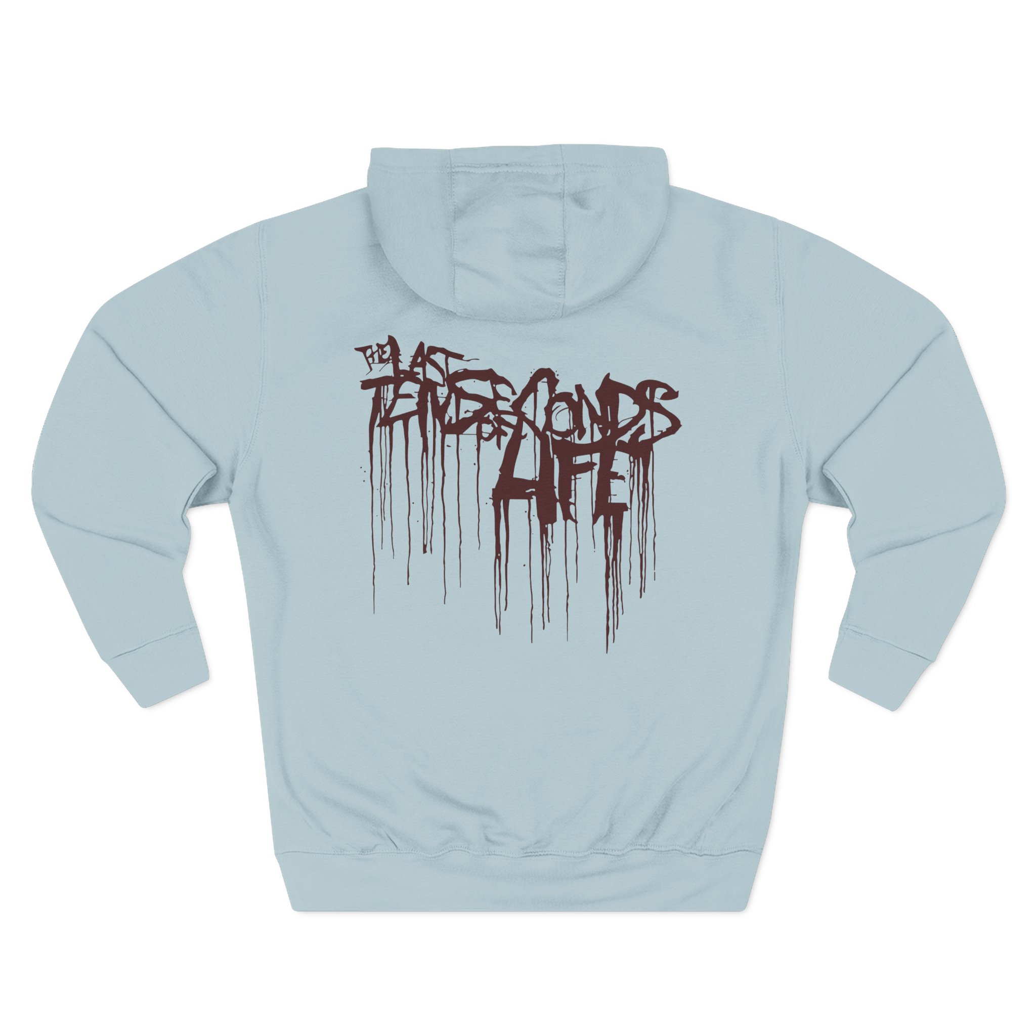 The Last Ten Seconds of Life Three-Panel Fleece Hoodie