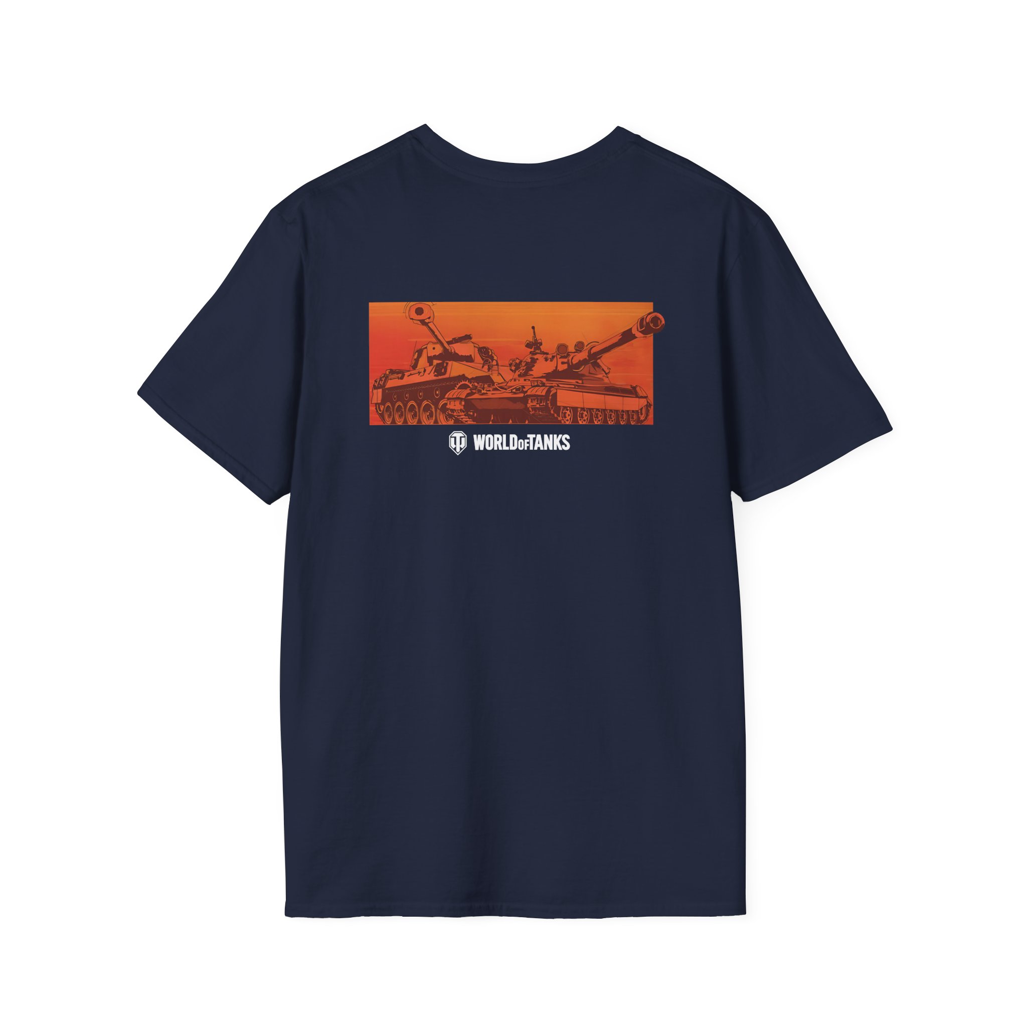 World of Tank Orange Sky Unisex Softstyle T-Shirt