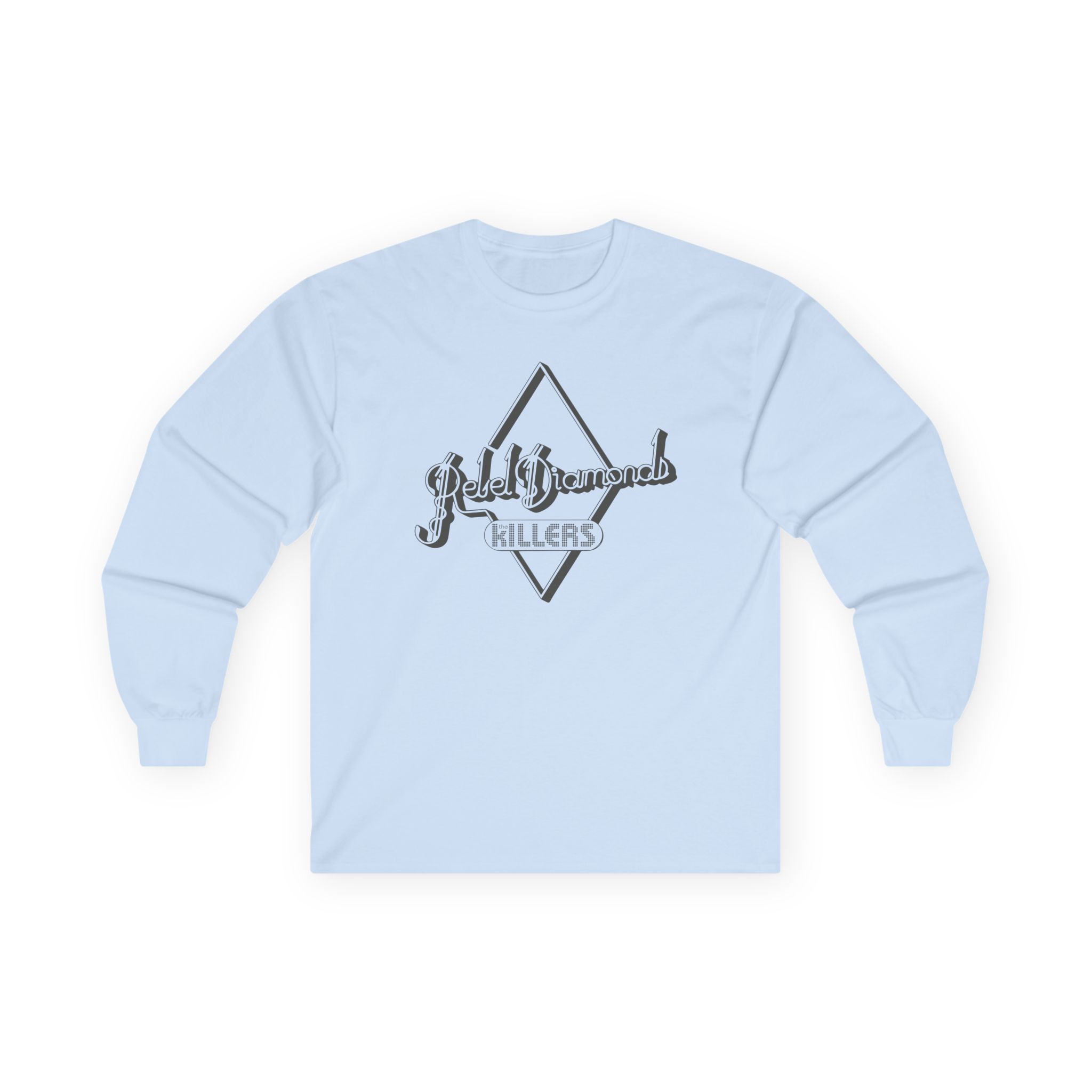 TK Rebel Diamonds Logo Unisex Ultra Cotton Long Sleeve Tee