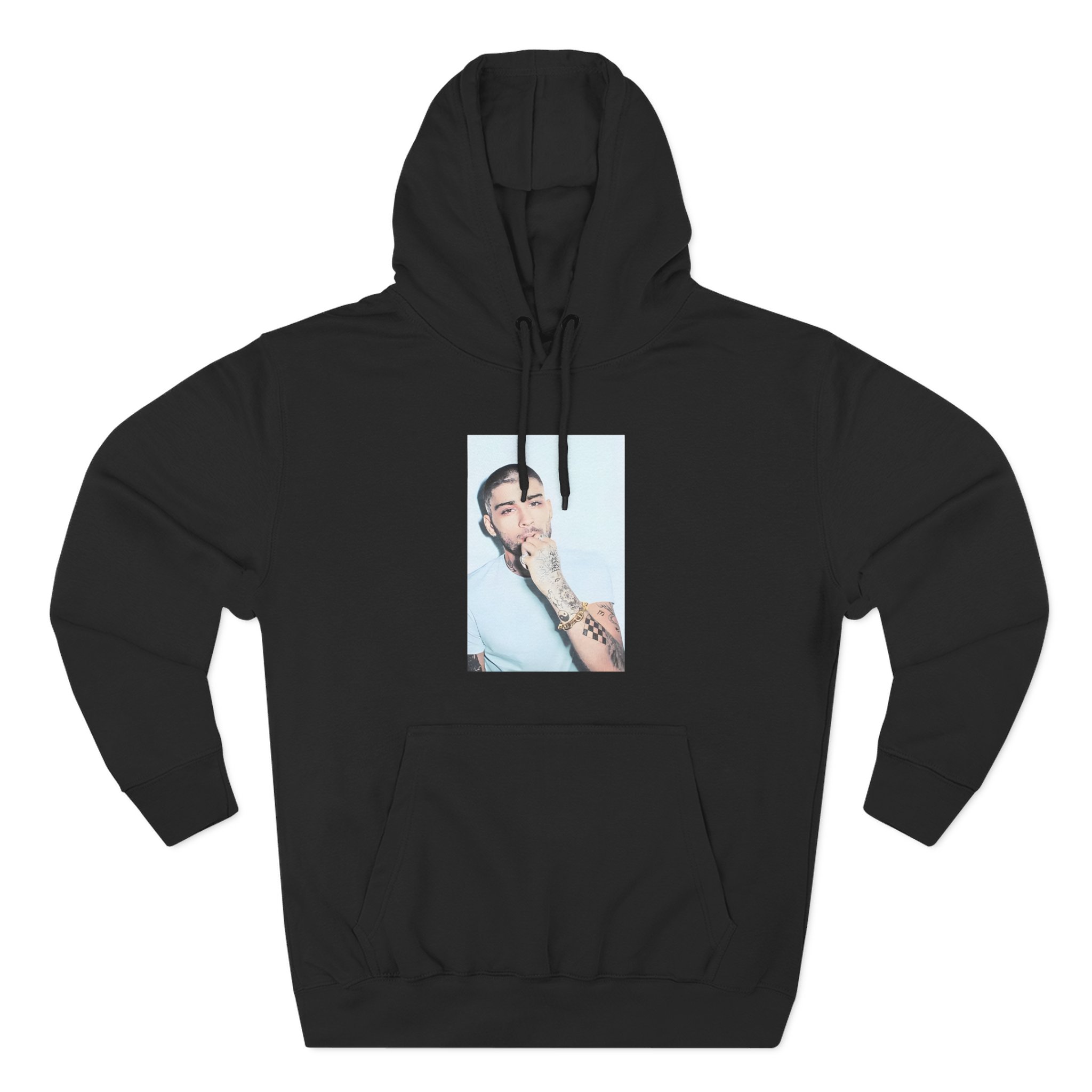 Zayn Malik Photo Three-Panel Fleece Hoodie