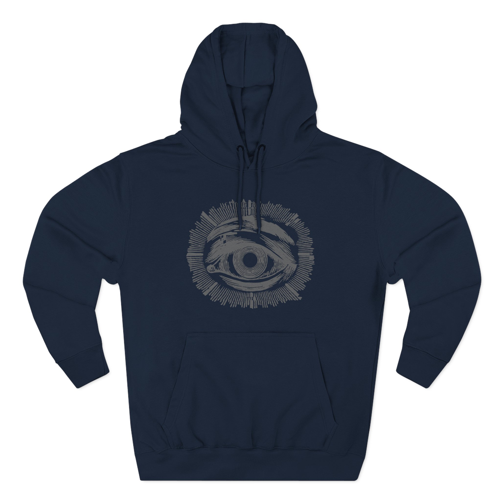 Placebo Grey Eye Three-Panel Fleece Hoodie