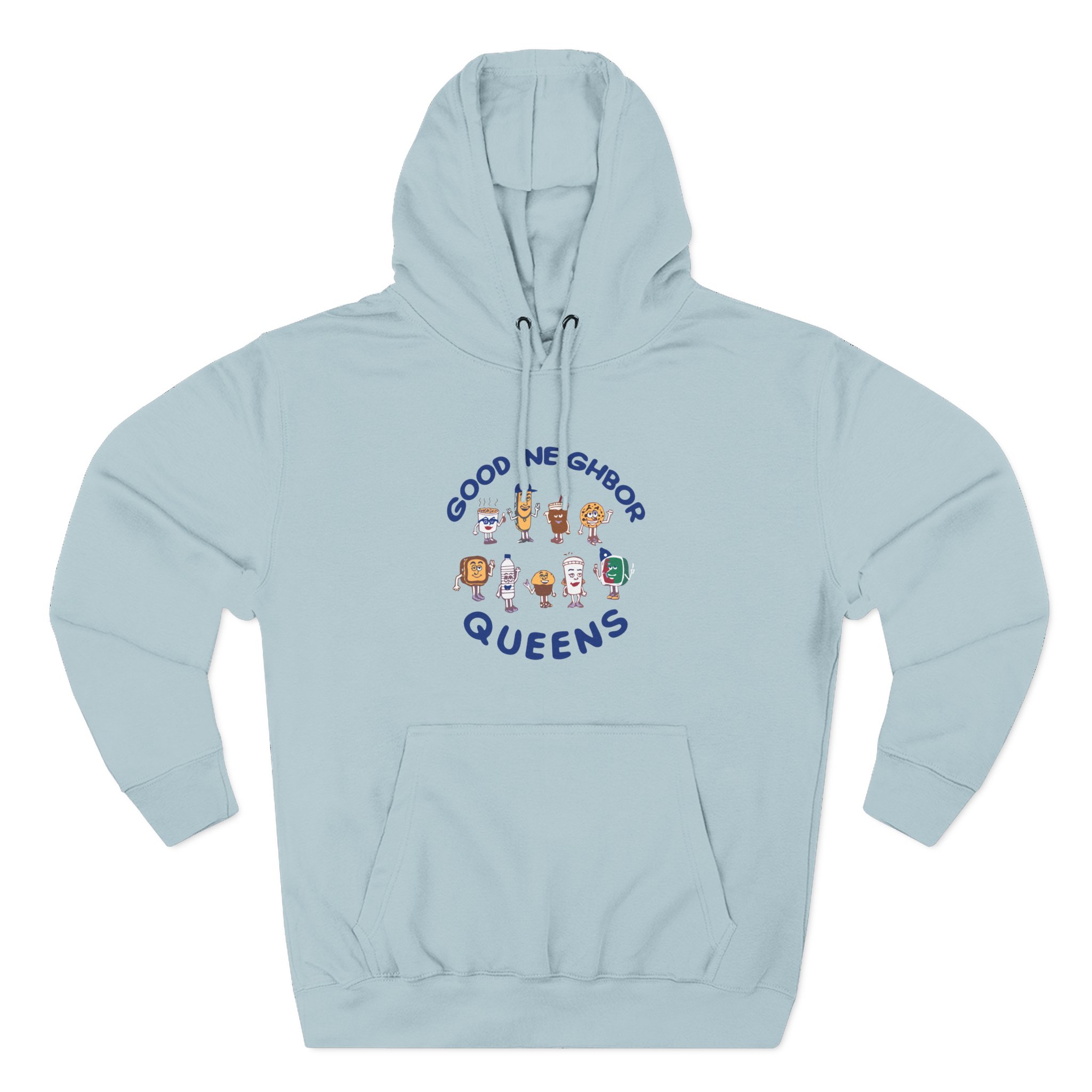 Good Neighbours Queens LS Three-Panel Fleece Hoodie