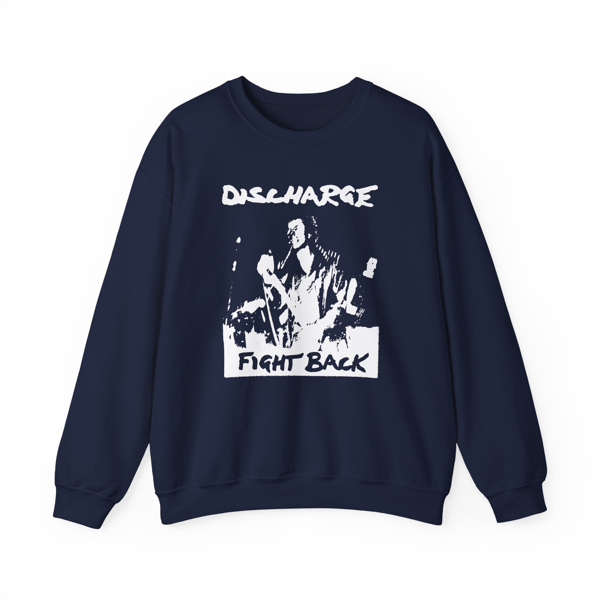 Discharge Fight Back Unisex Heavy Blendâ„¢ Crewneck Sweatshirt