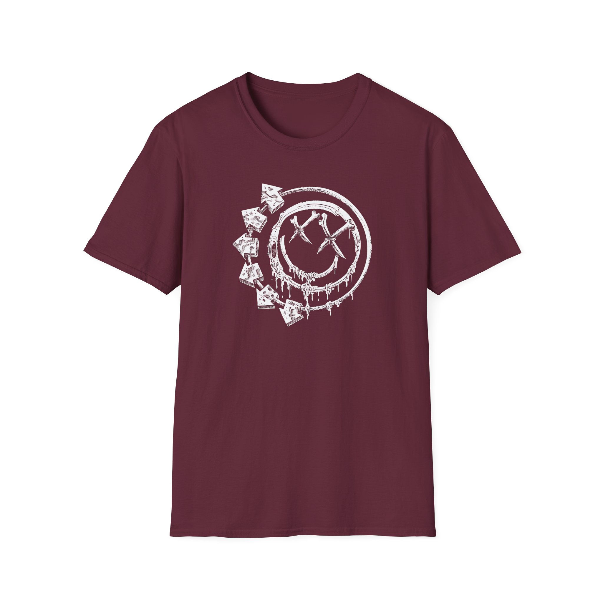 Blink 182 - Bones Unisex Softstyle T-Shirt