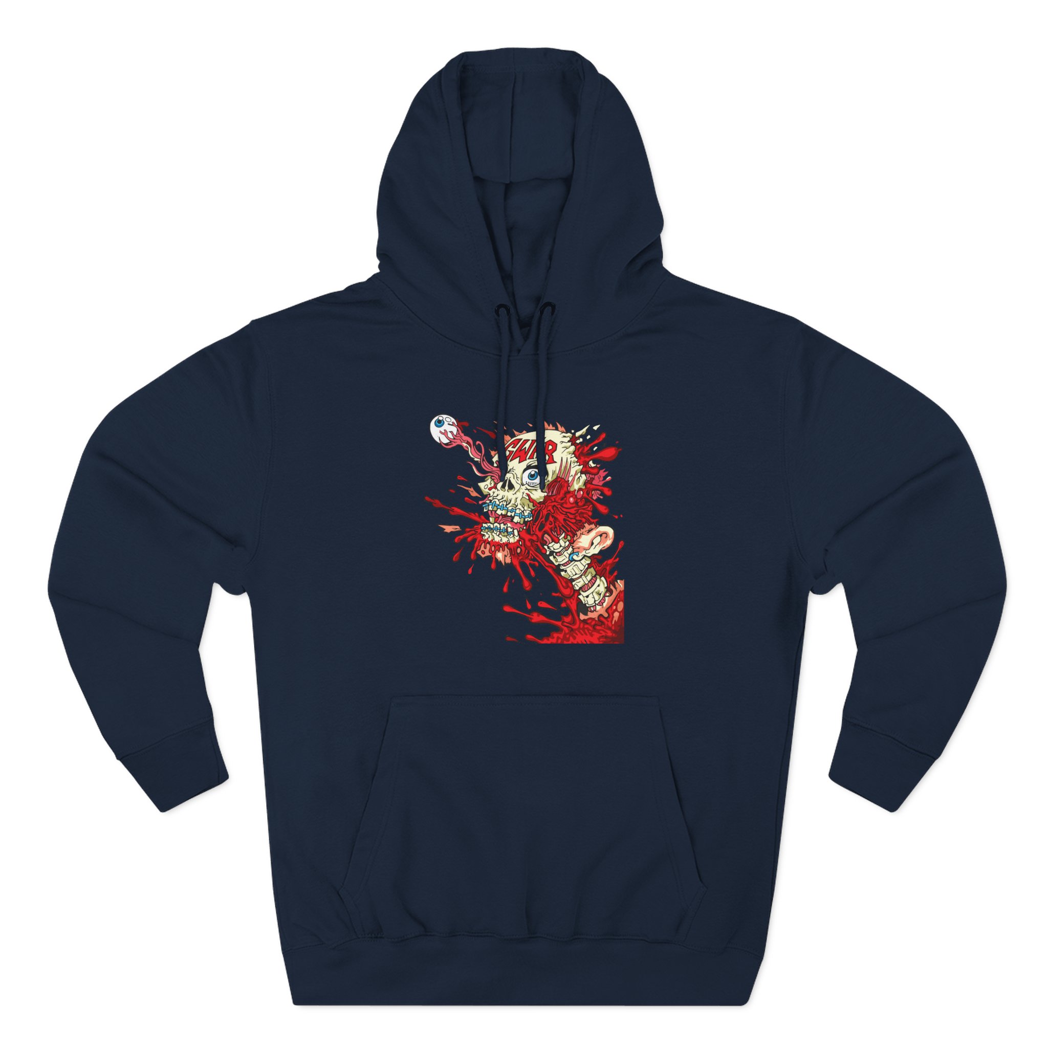 Gwar Head Pop Three-Panel Fleece Hoodie