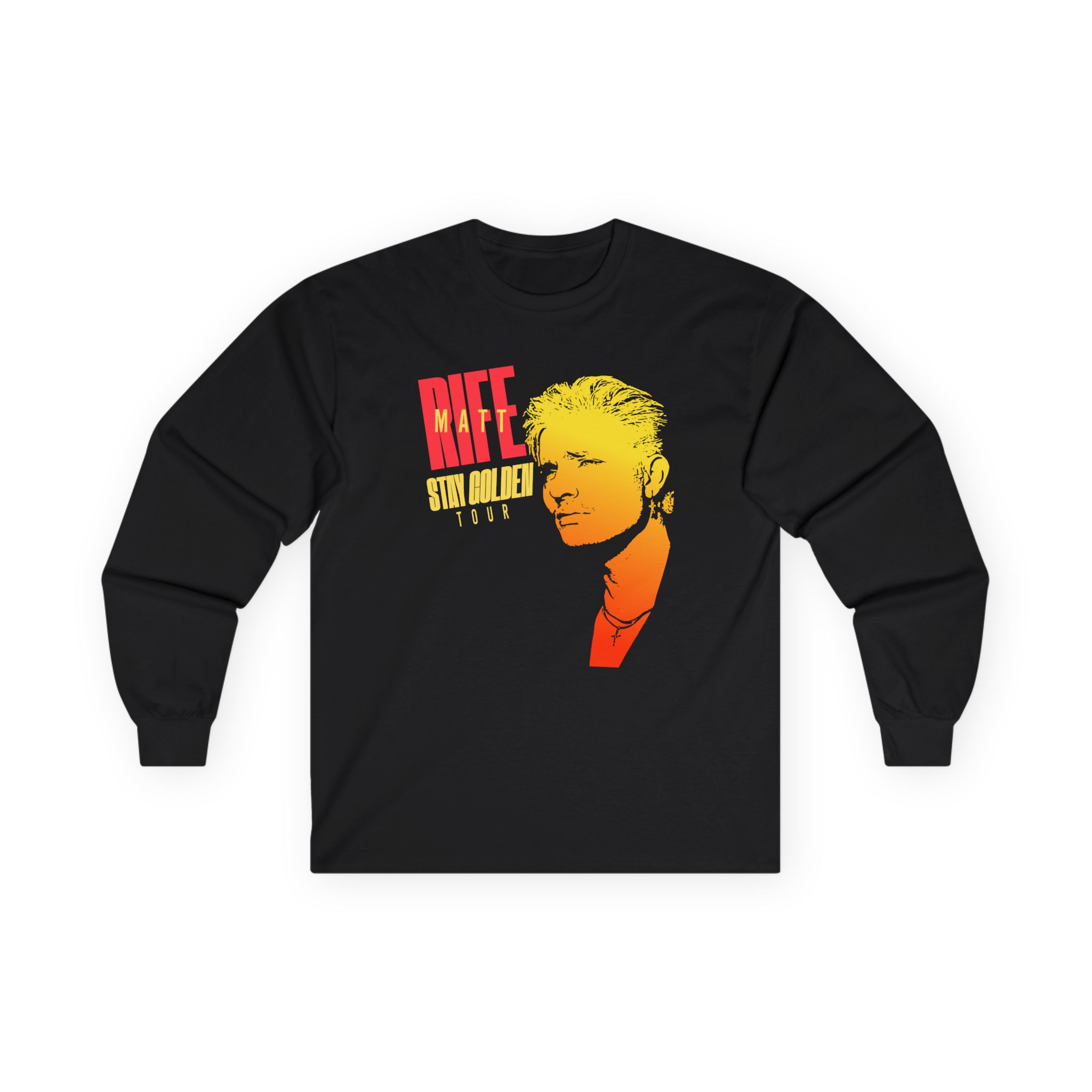 Matt Rife Stay Golden Tour Unisex Ultra Cotton Long Sleeve Tee